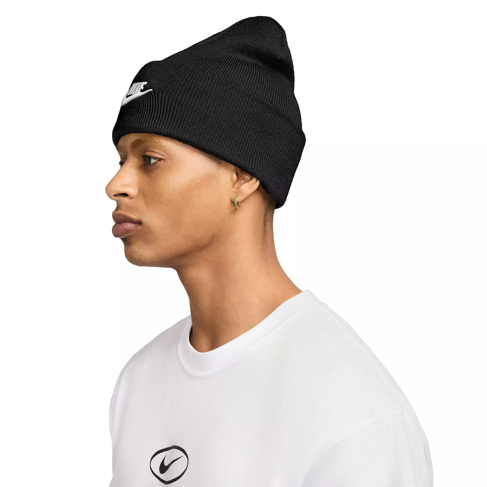 Nike Peak Futura Beanie -Black - BLACK