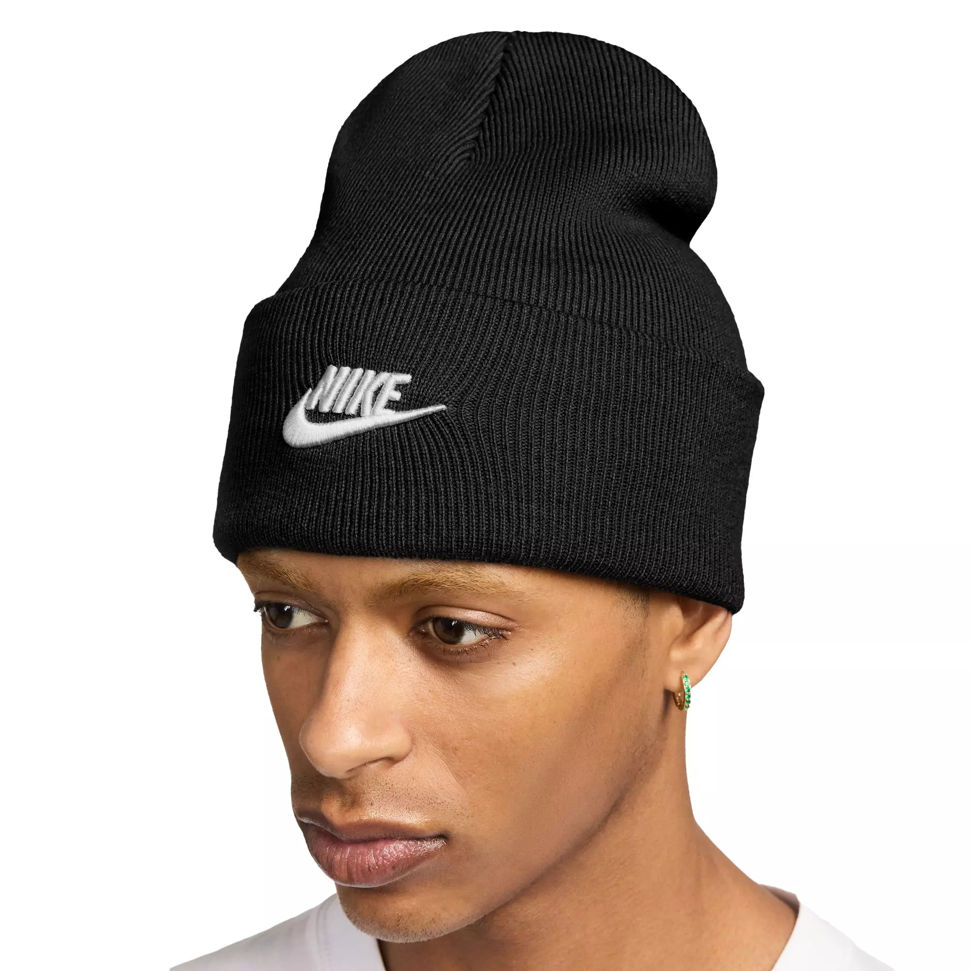 Nike Peak Futura Beanie -Black - BLACK