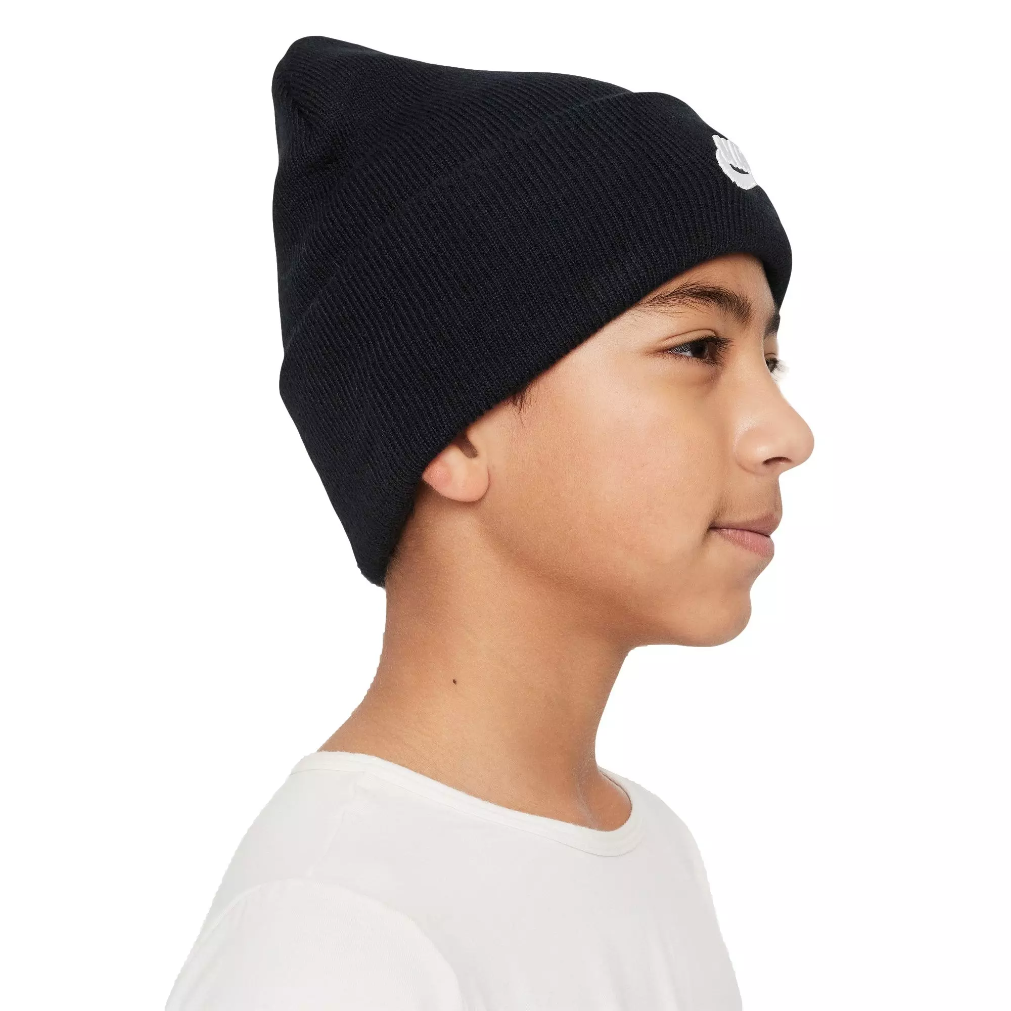 Nike Big Kids' Peak Beanie - BLACK