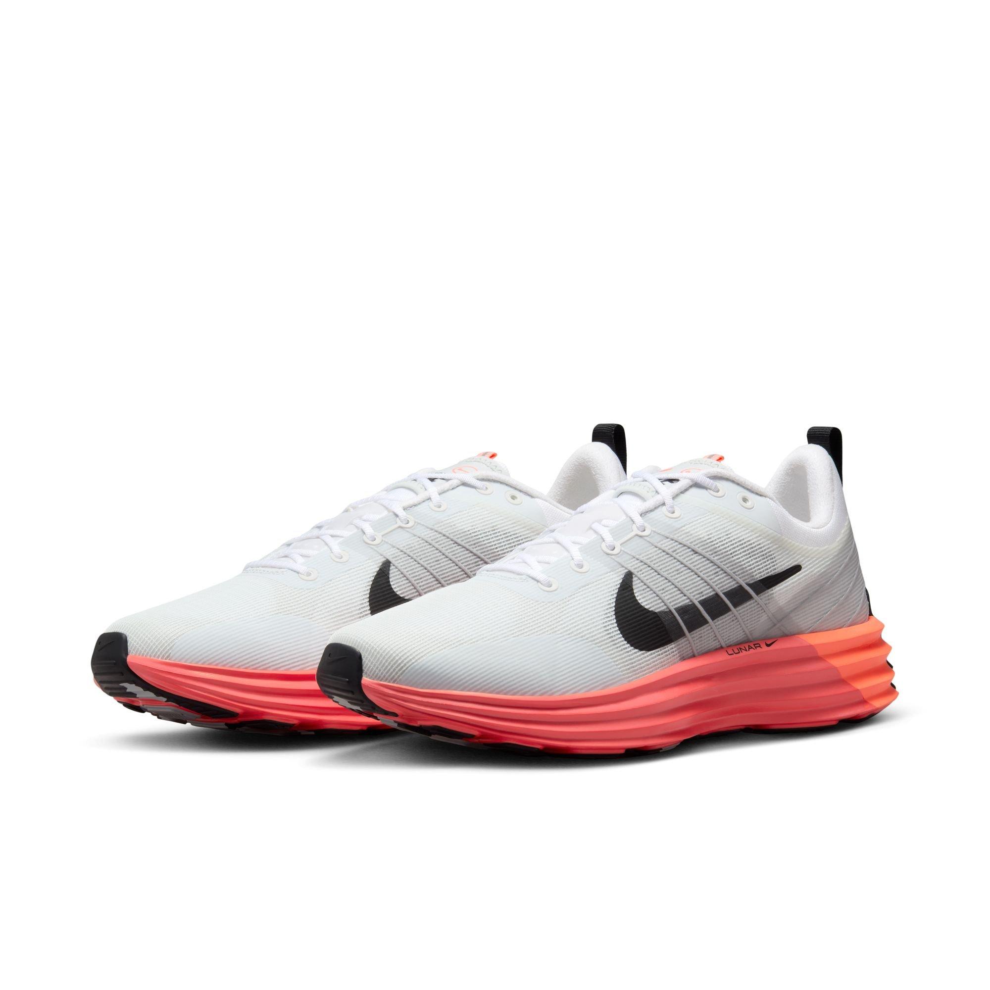 Nike Lunar Roam "White/Black/Bright Crimson/Hot Lava" Men's Shoe - WHITE/SILVER/DK.GREY Thumbnail View 5