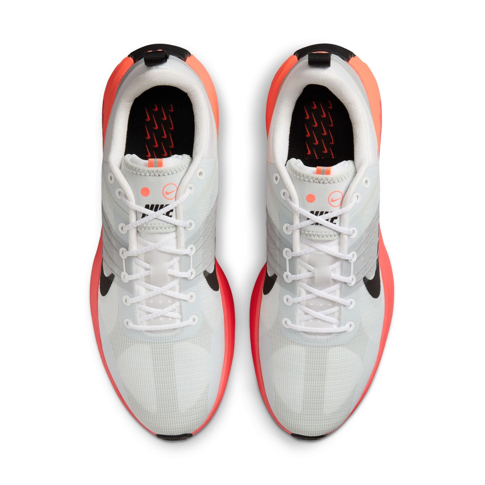 Nike Lunar Roam "White/Black/Bright Crimson/Hot Lava" Men's Shoe - WHITE/SILVER/DK.GREY Thumbnail View 6