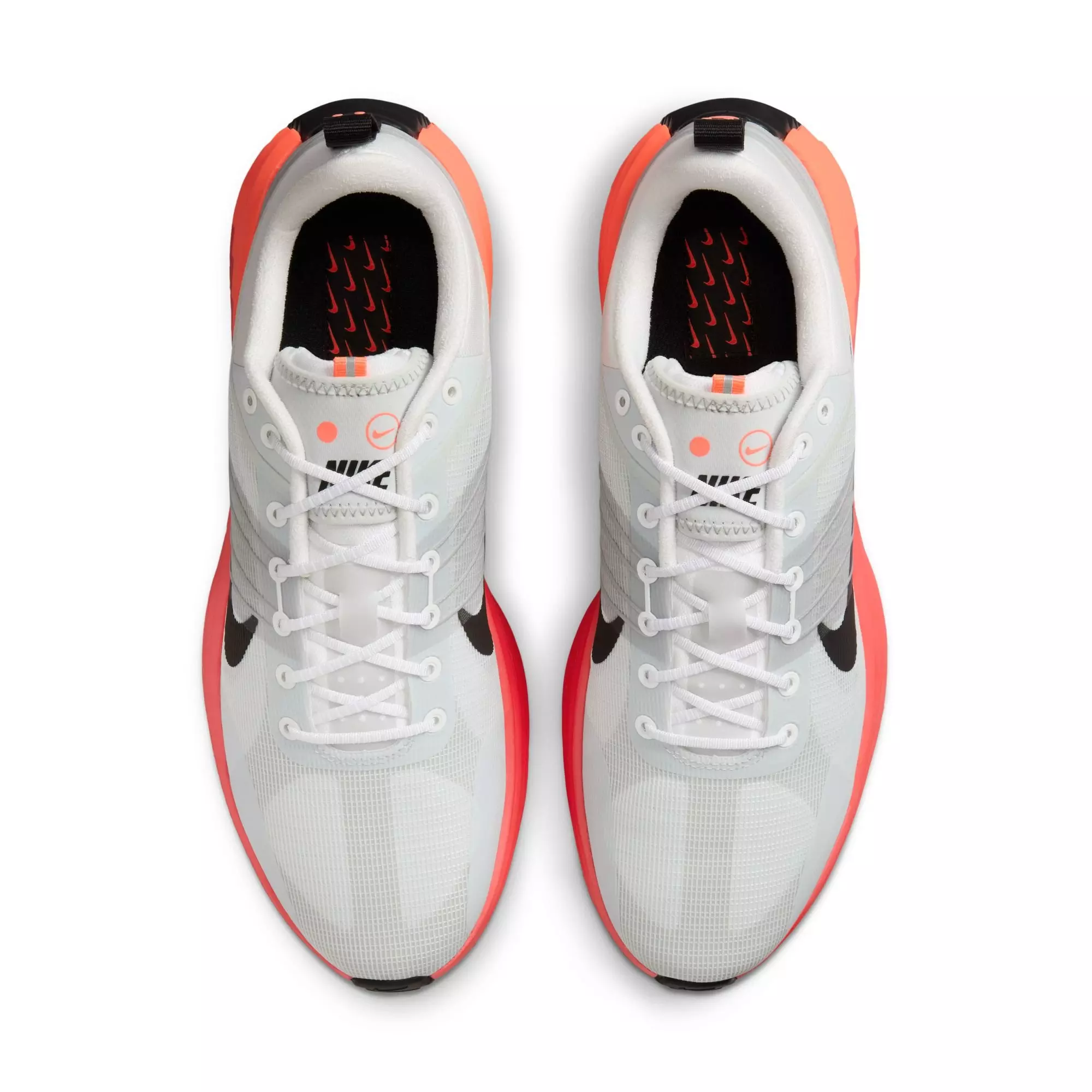 Nike Lunar Roam "White/Black/Bright Crimson/Hot Lava" Men's Shoe - WHITE/SILVER/DK.GREY