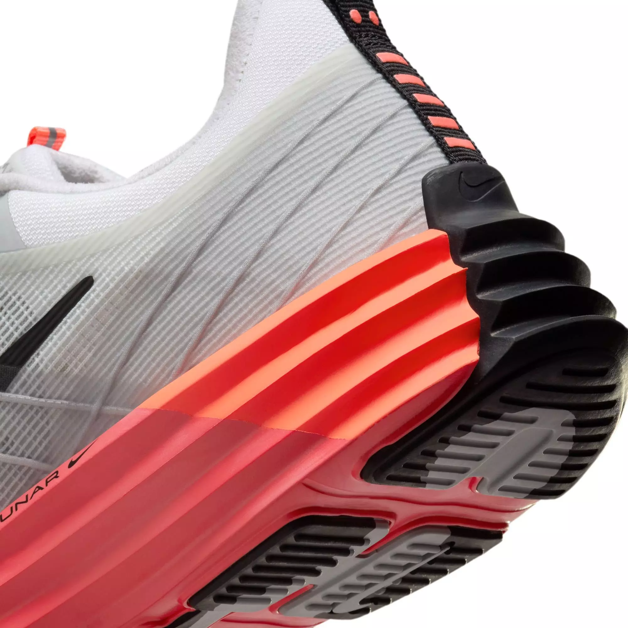 Nike Lunar Roam "White/Black/Bright Crimson/Hot Lava" Men's Shoe - WHITE/SILVER/DK.GREY