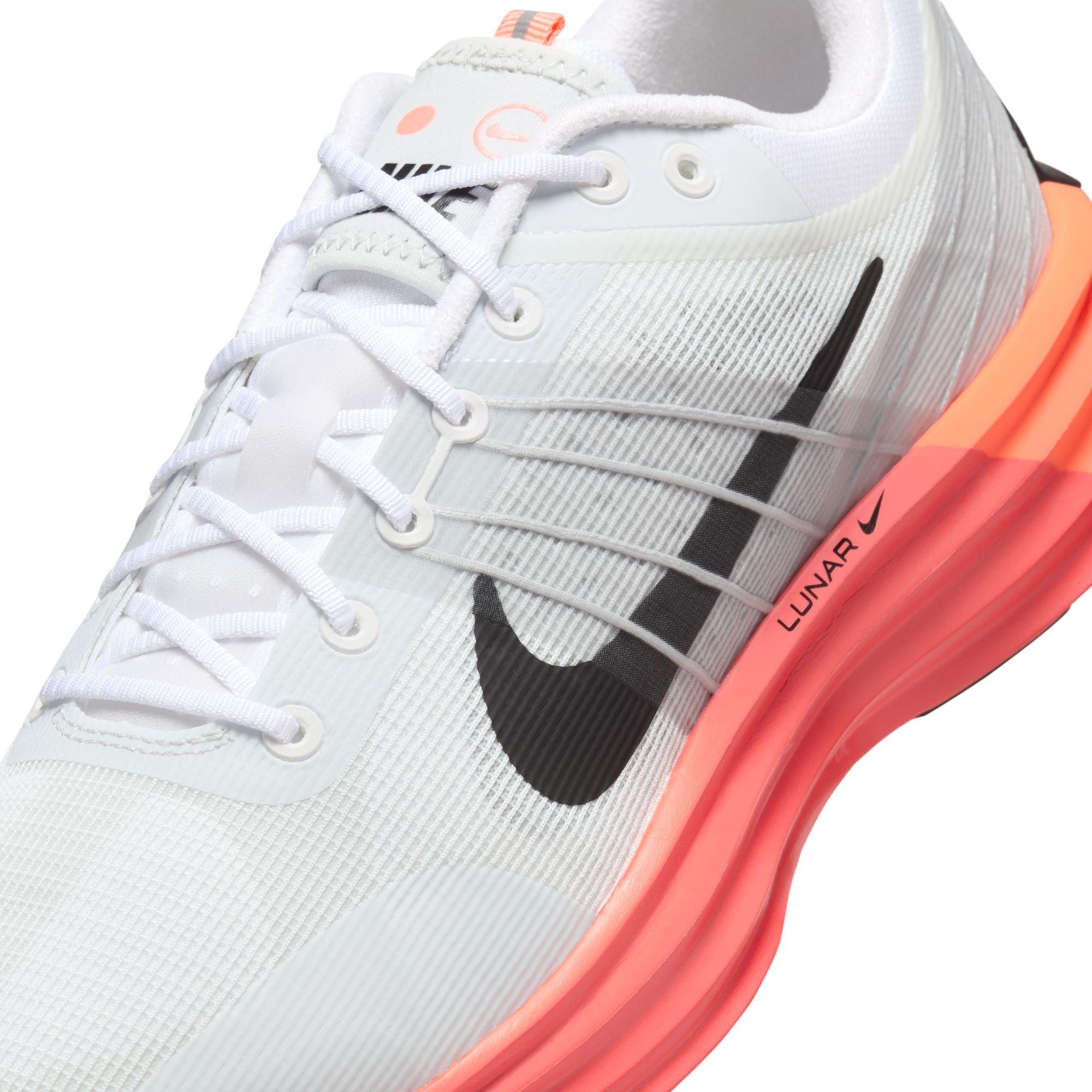 Nike Lunar Roam "White/Black/Bright Crimson/Hot Lava" Men's Shoe - WHITE/SILVER/DK.GREY Thumbnail View 10