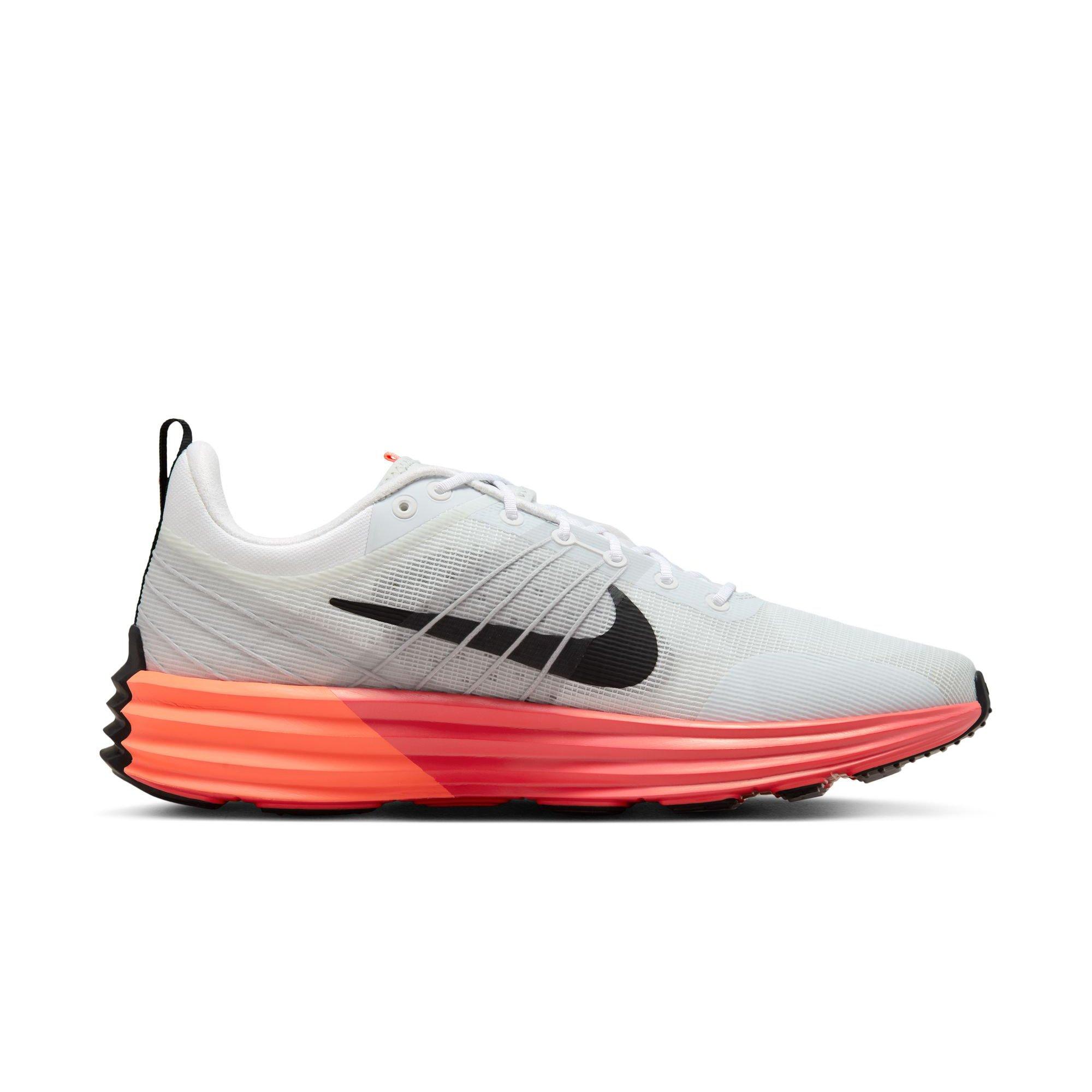Nike Lunar Roam "White/Black/Bright Crimson/Hot Lava" Men's Shoe - WHITE/SILVER/DK.GREY Thumbnail View 2