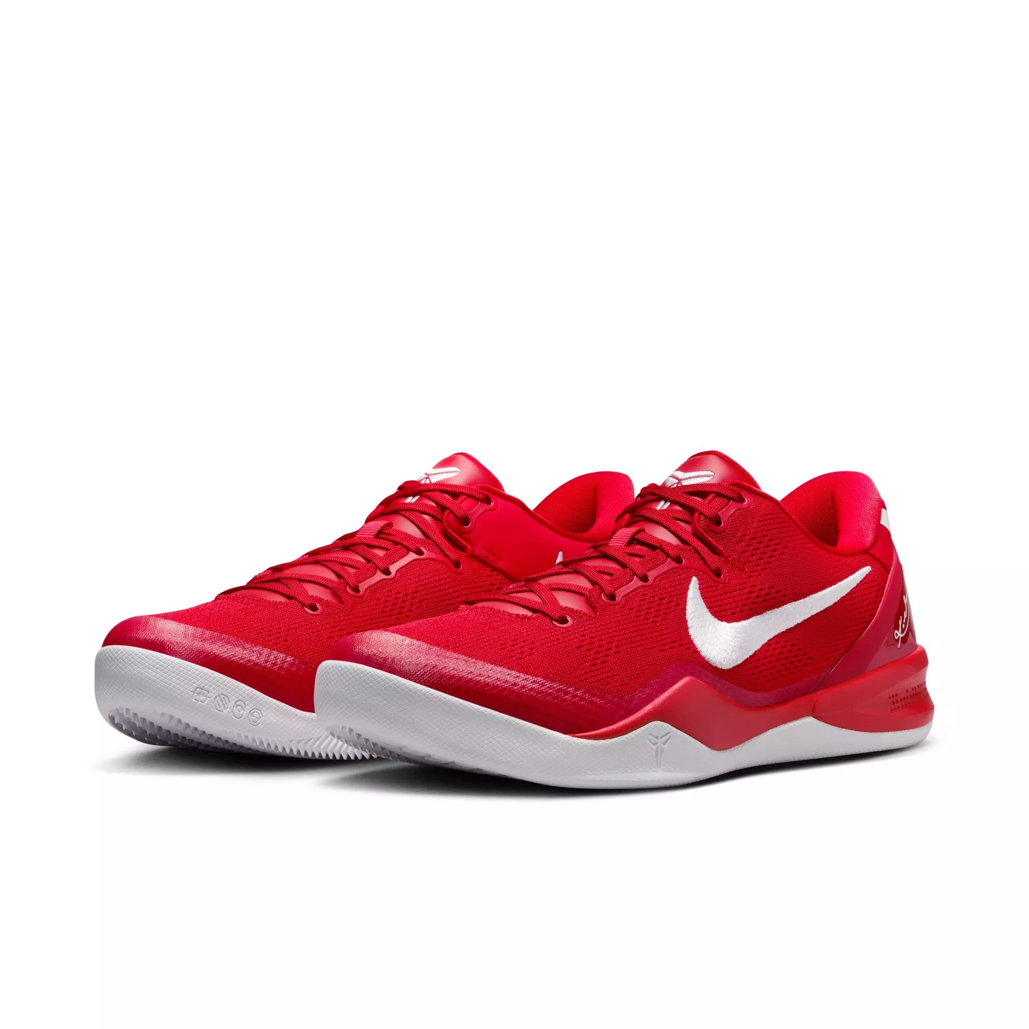 Nike Kobe 8 Protro "University Red" Men's Basketball Shoe - UNIVERSITY RED/WHITE