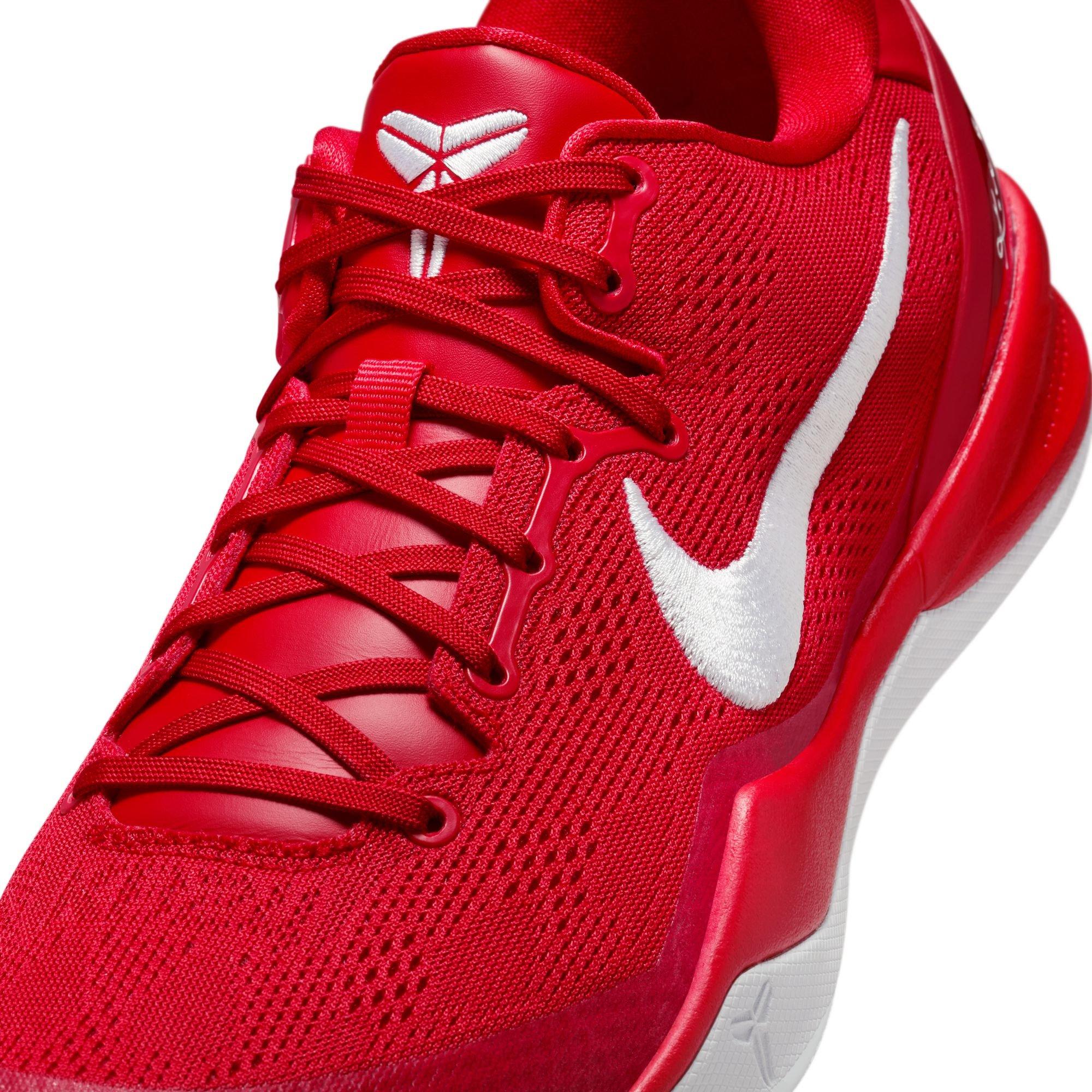 Nike Kobe 8 Protro "University Red" Men's Basketball Shoe - UNIVERSITY RED/WHITE Thumbnail View 4