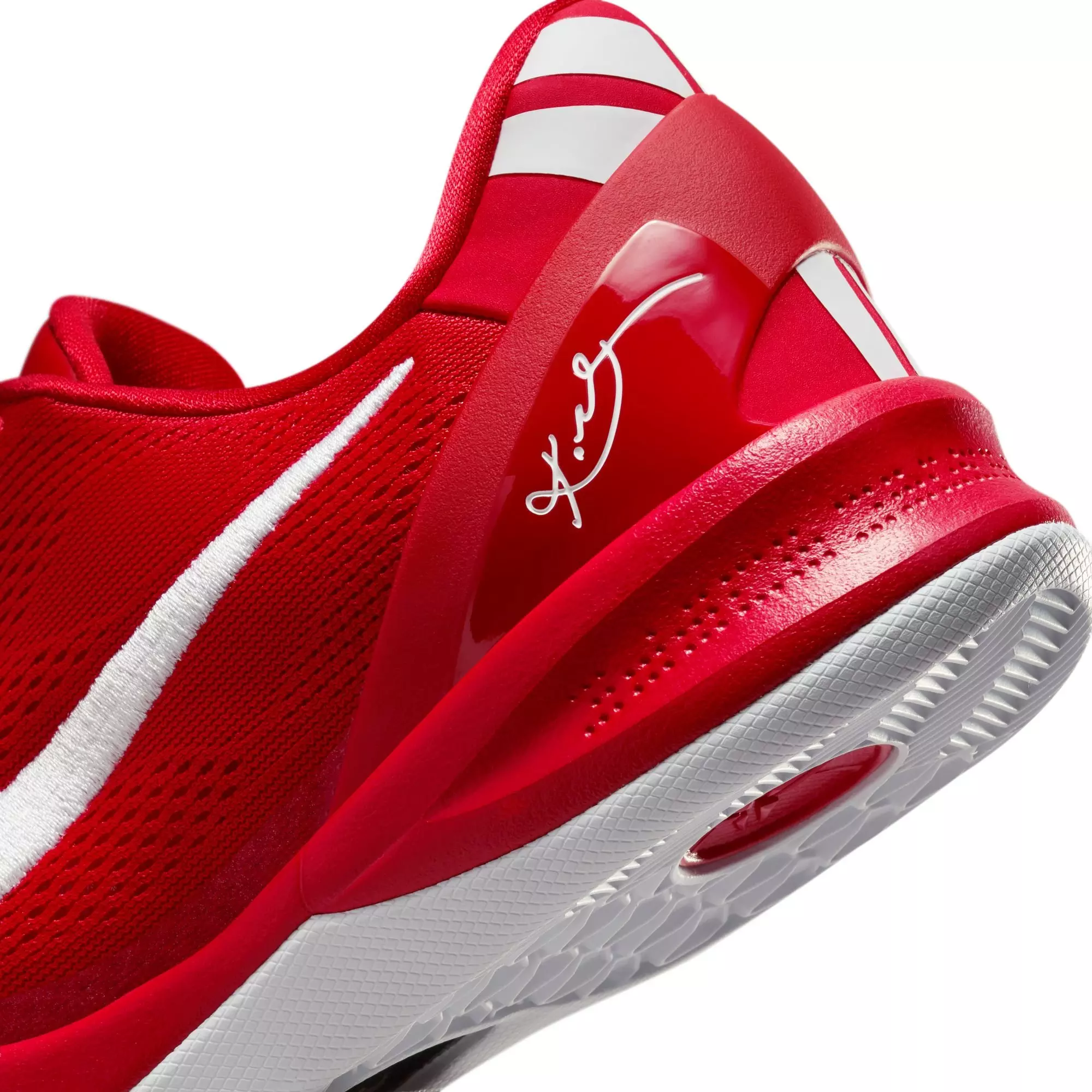 Nike Kobe 8 Protro "University Red" Men's Basketball Shoe - UNIVERSITY RED/WHITE