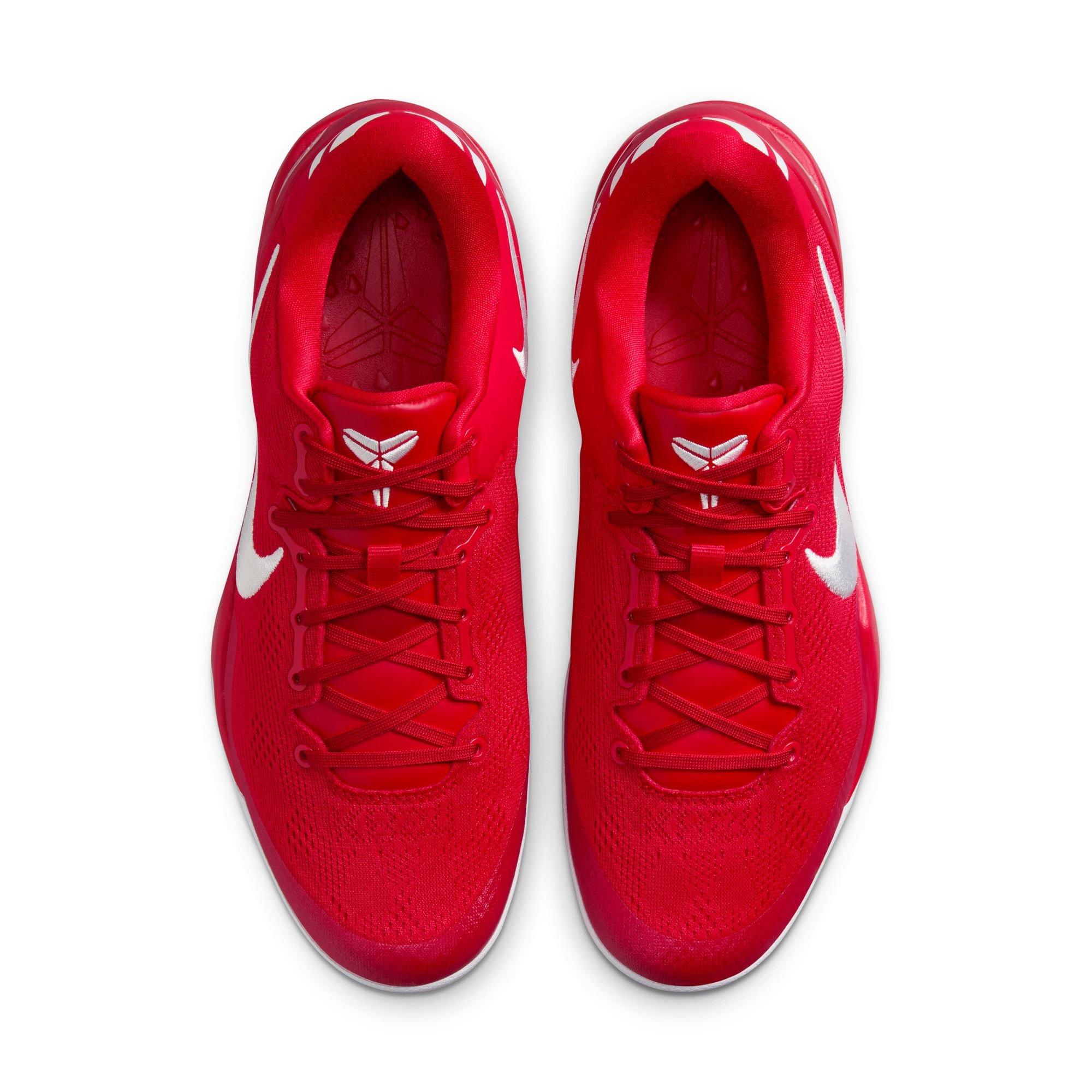 Nike Kobe 8 Protro "University Red" Men's Basketball Shoe - UNIVERSITY RED/WHITE Thumbnail View 9