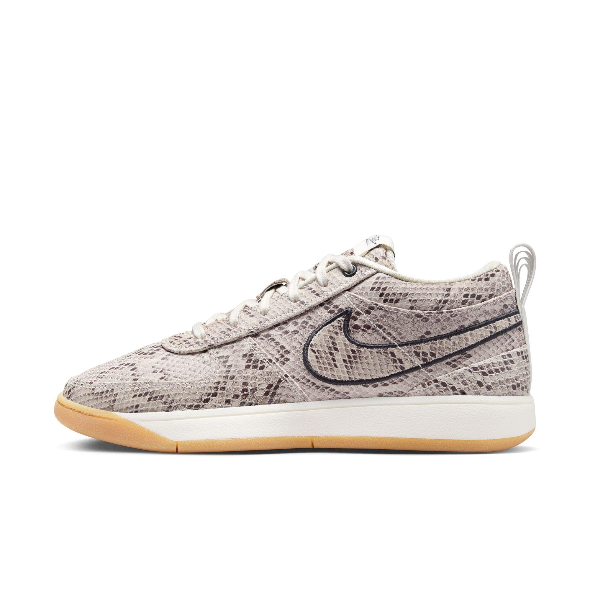 Nike Book 1 Leather "Python" Men's Basketball Shoe - OREWOOD BROWN/BLACK/WHITE Thumbnail View 6