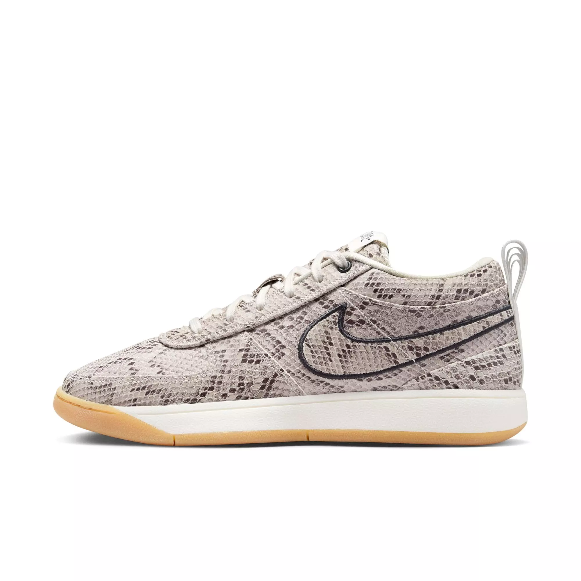 Nike Book 1 Leather "Python" Men's Basketball Shoe - OREWOOD BROWN/BLACK/WHITE