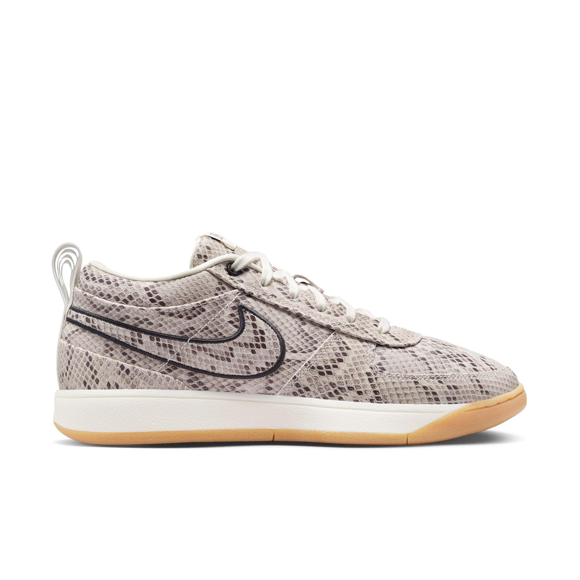 Nike Book 1 Leather "Python" Men's Basketball Shoe - OREWOOD BROWN/BLACK/WHITE Thumbnail View 1