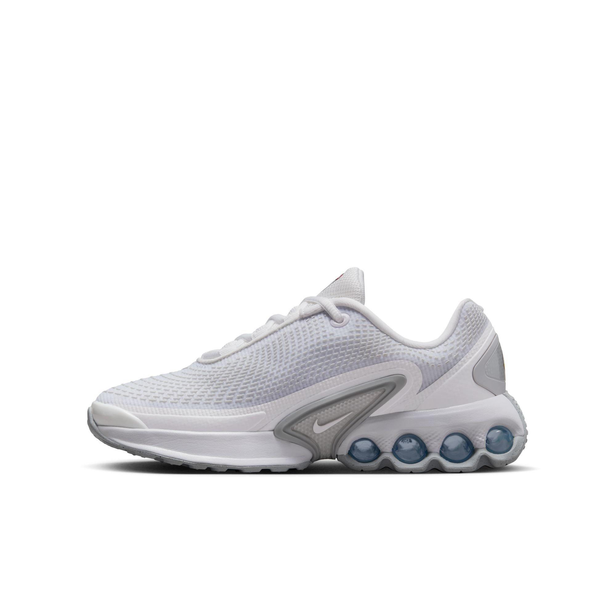 Nike Air Max Dn Grade School Boys' "White/Metallic Silver' Shoe