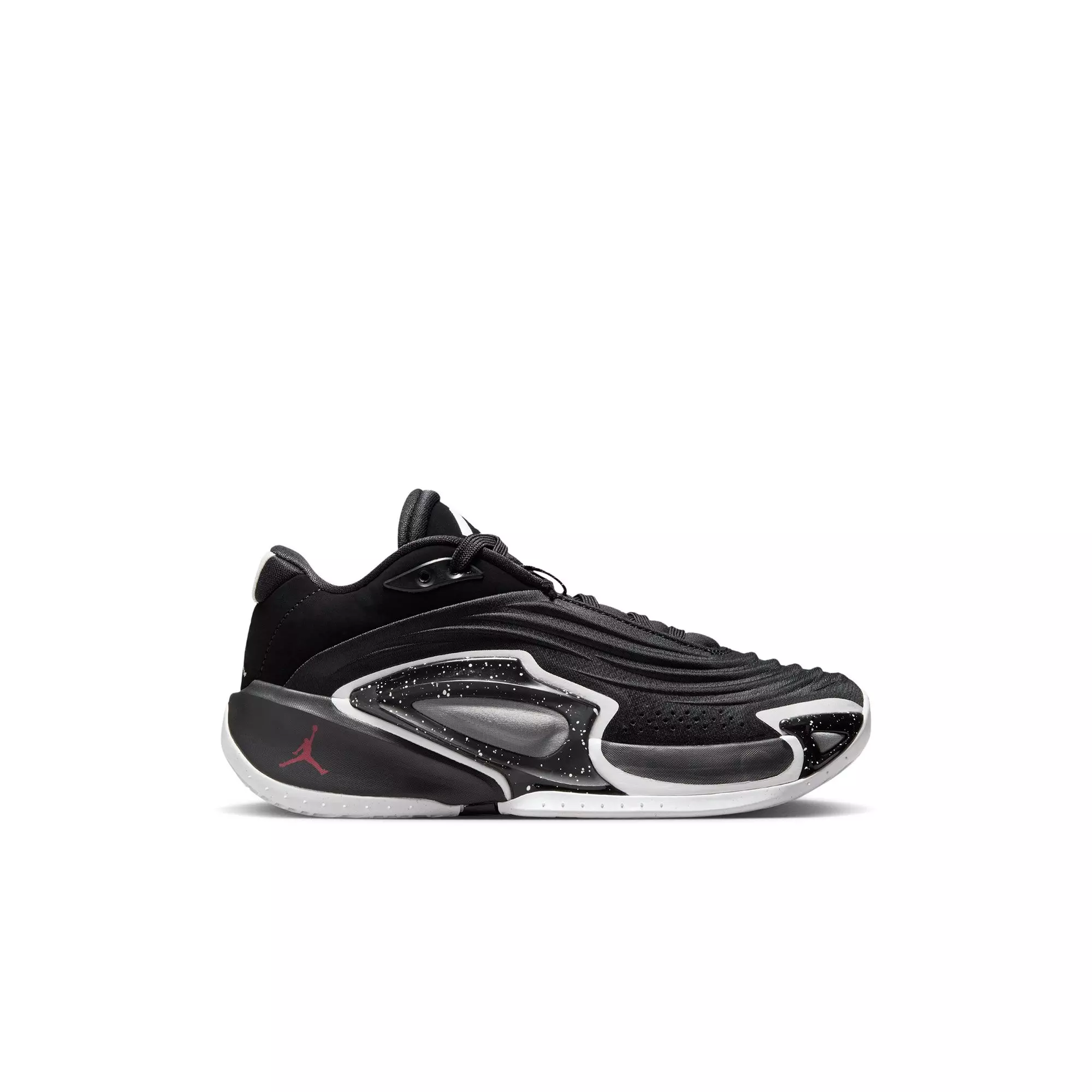 Jordan Luka 3 "Speedway" Preschool Kids' Basketball Shoe - BLACK/WHITE/SMOKE GREY