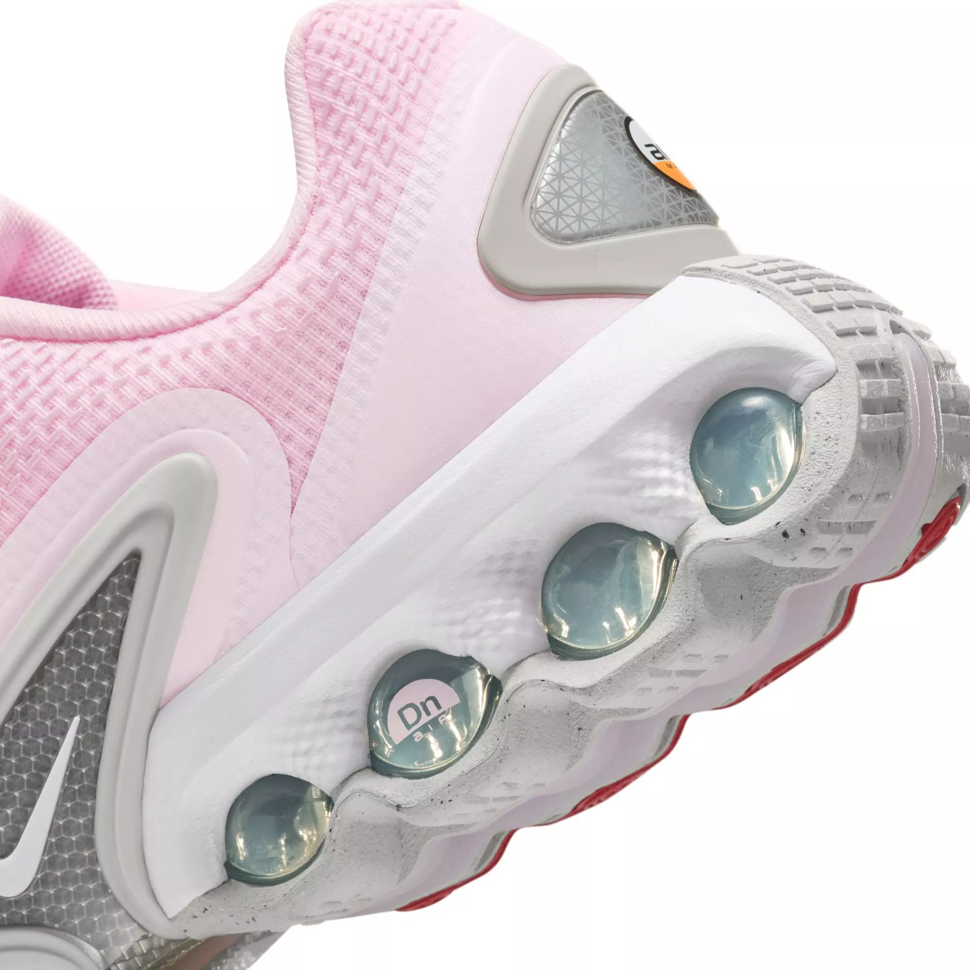 Nike Air Max Dn "Pink Foam/Metallic Silver/Pale Pink" Grade School Girls' Shoe - PINK/WHITE