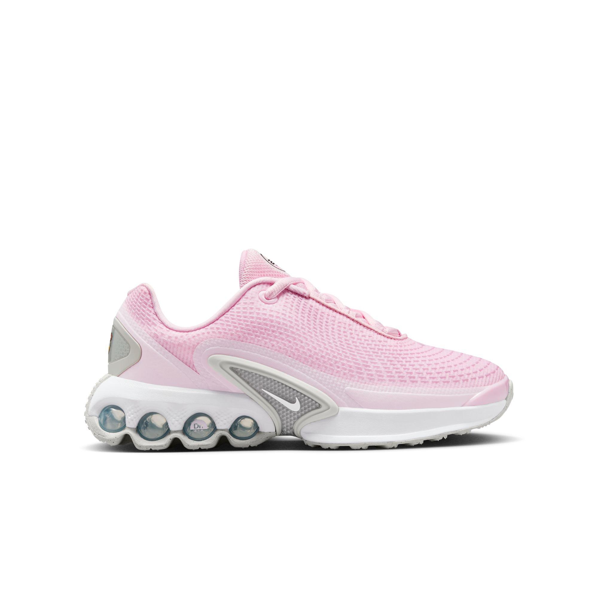 Nike Air Max Dn "Pink Foam/Metallic Silver/Pale Pink" Grade School Girls' Shoe - PINK/WHITE