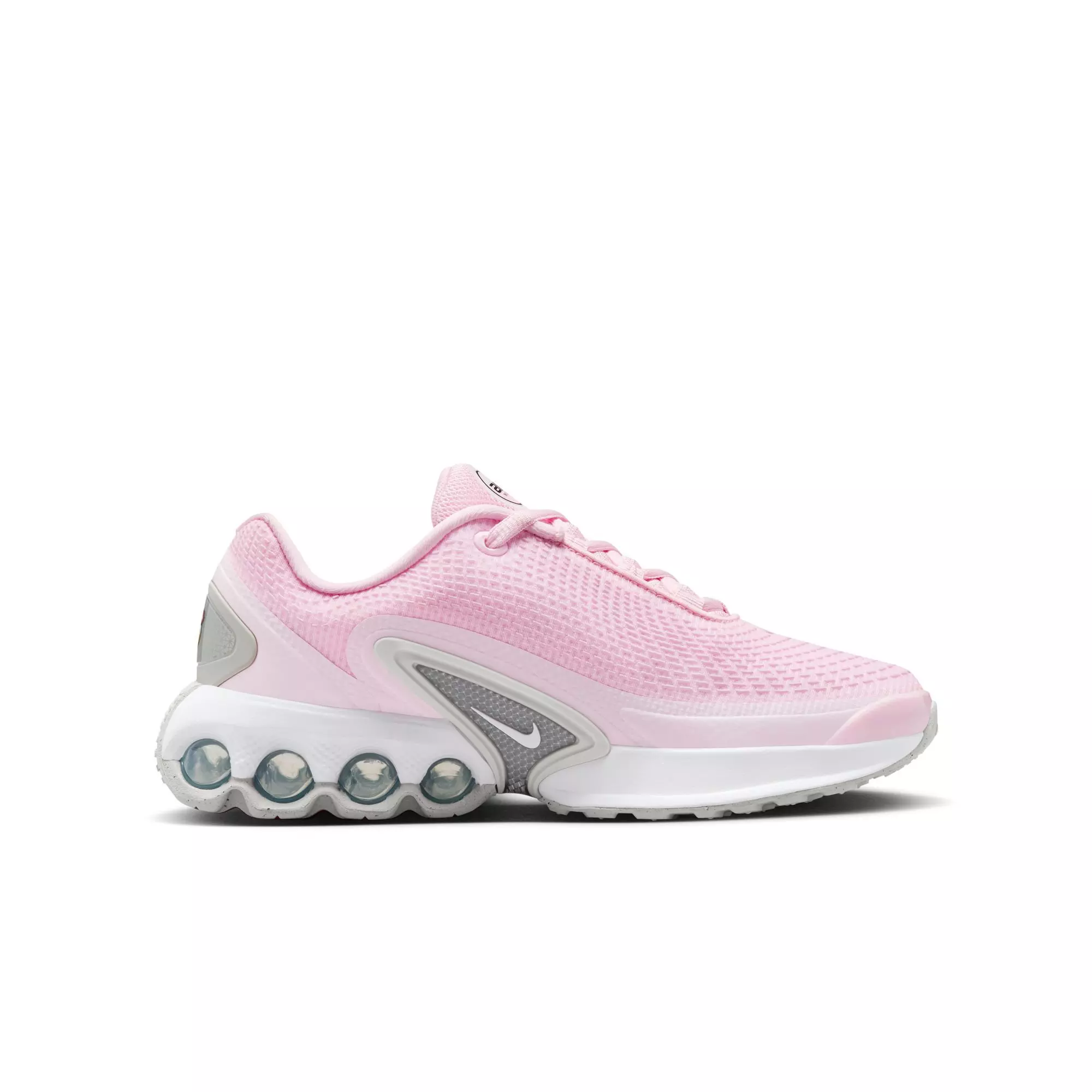 Nike Air Max Dn "Pink Foam/Metallic Silver/Pale Pink" Grade School Girls' Shoe - PINK/WHITE