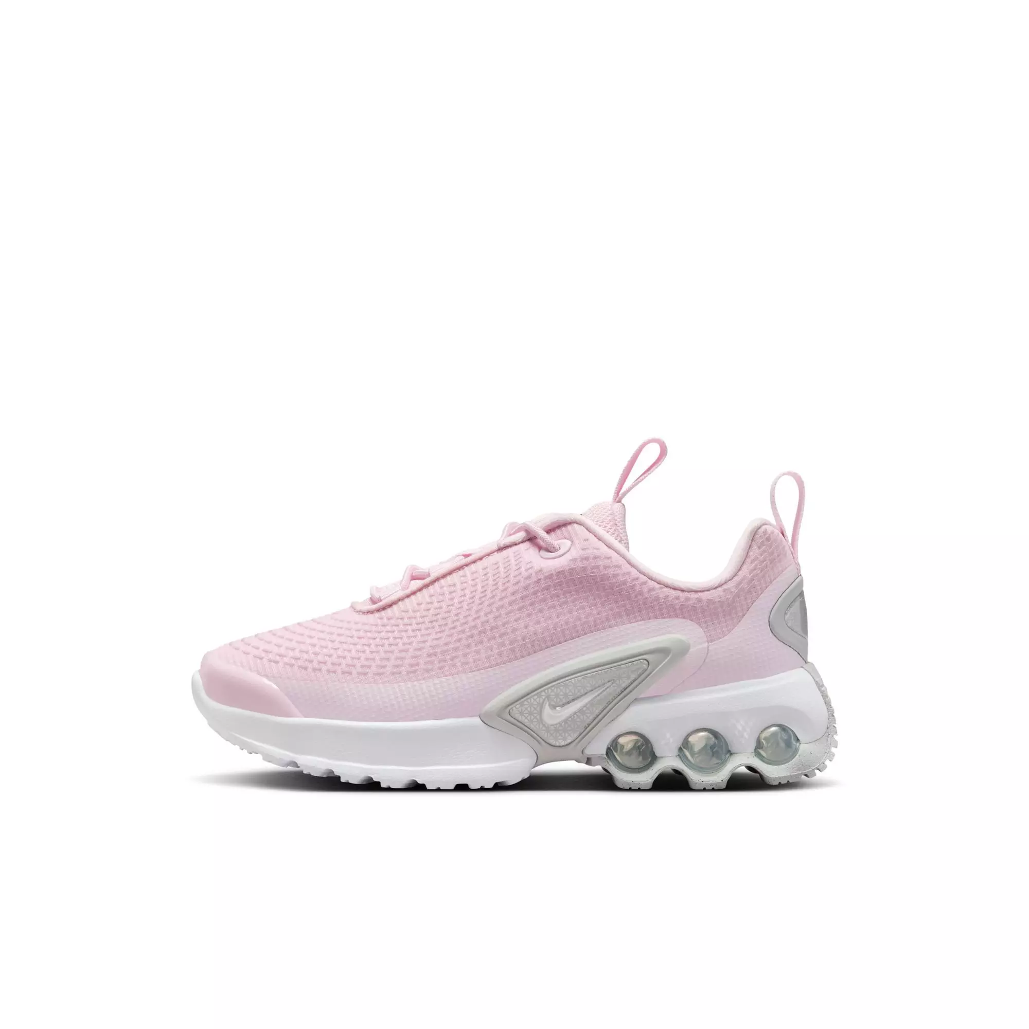 Nike Air Max Dn "Pink Foam/Metallic Silver/Pale Pink" Preschool Girls' Shoe - PINK/WHITE