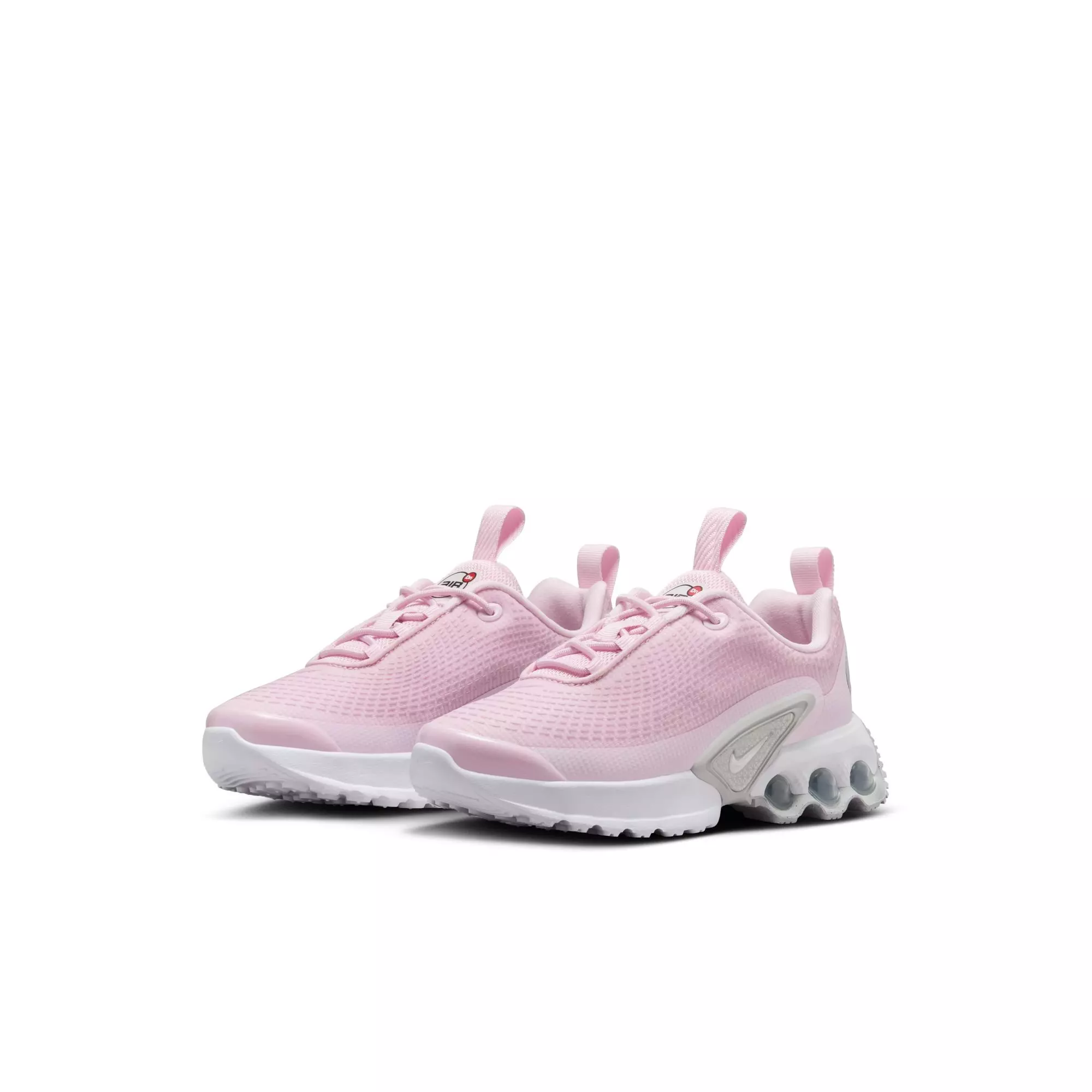Nike Air Max Dn "Pink Foam/Metallic Silver/Pale Pink" Preschool Girls' Shoe - PINK/WHITE