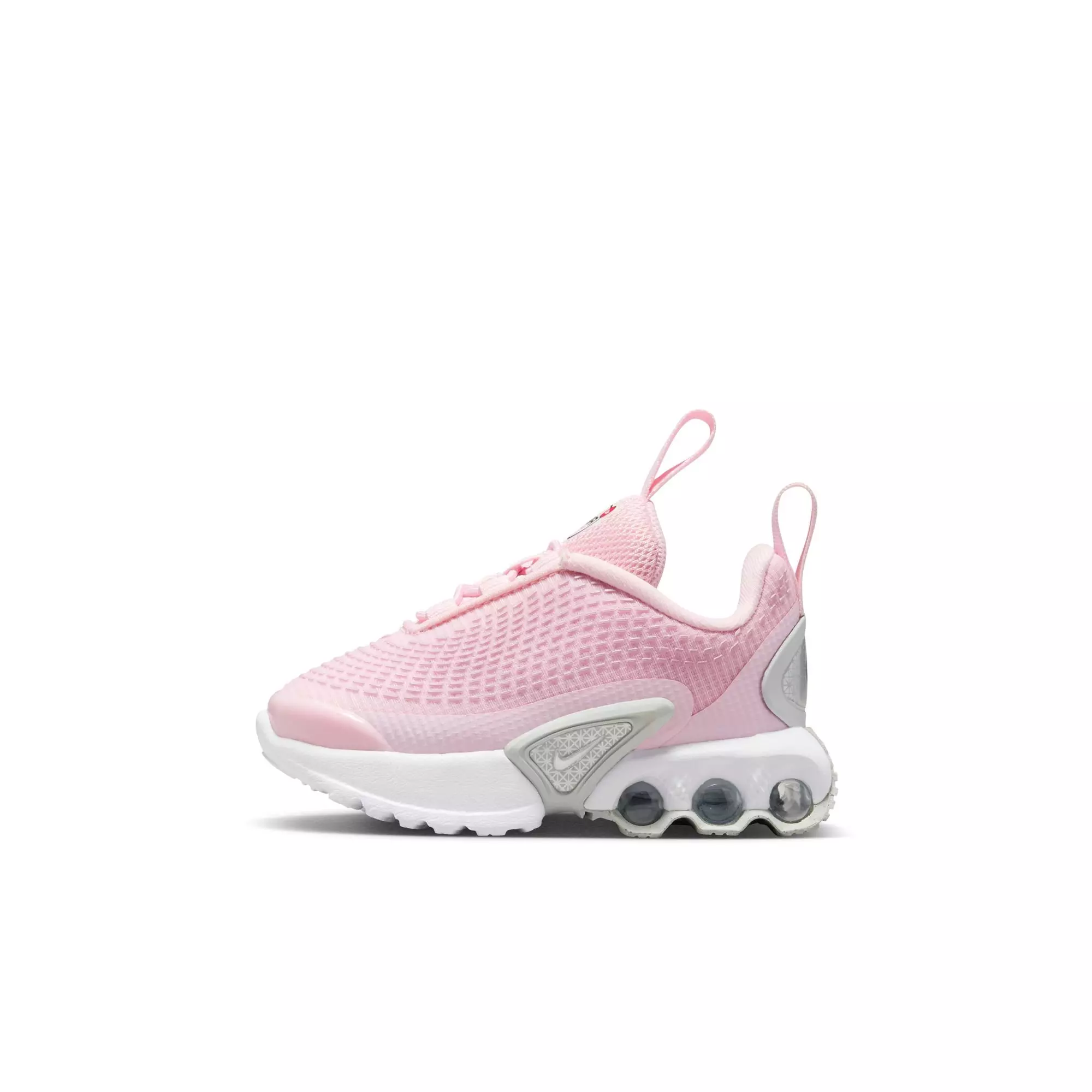 Nike Air Max Dn "Pink Foam/Metallic Silver/Pale Pink" Toddler Girls' Shoe - PINK/WHITE