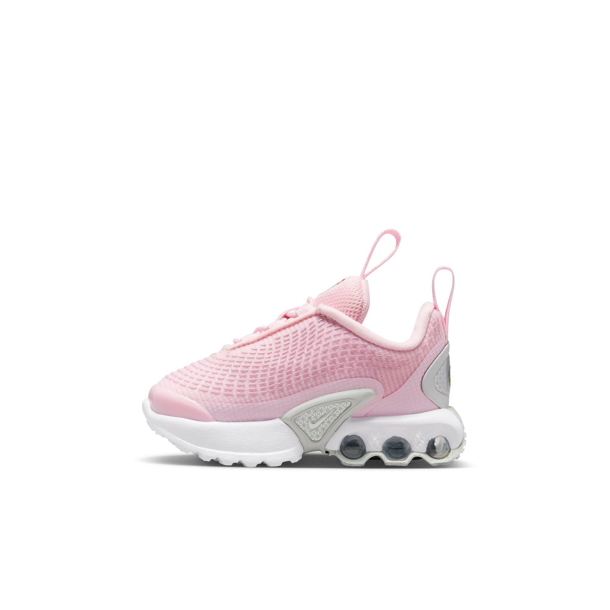 Nike Air Max Dn Toddler Girls' Pink Foam/Metallic Silver/Pale Pink Shoe