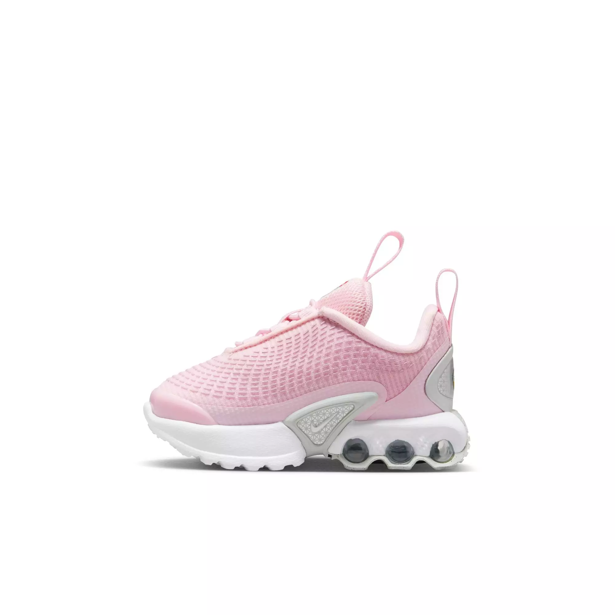 Nike Air Max Dn "Pink Foam/Metallic Silver/Pale Pink" Toddler Girls' Shoe - PINK/WHITE