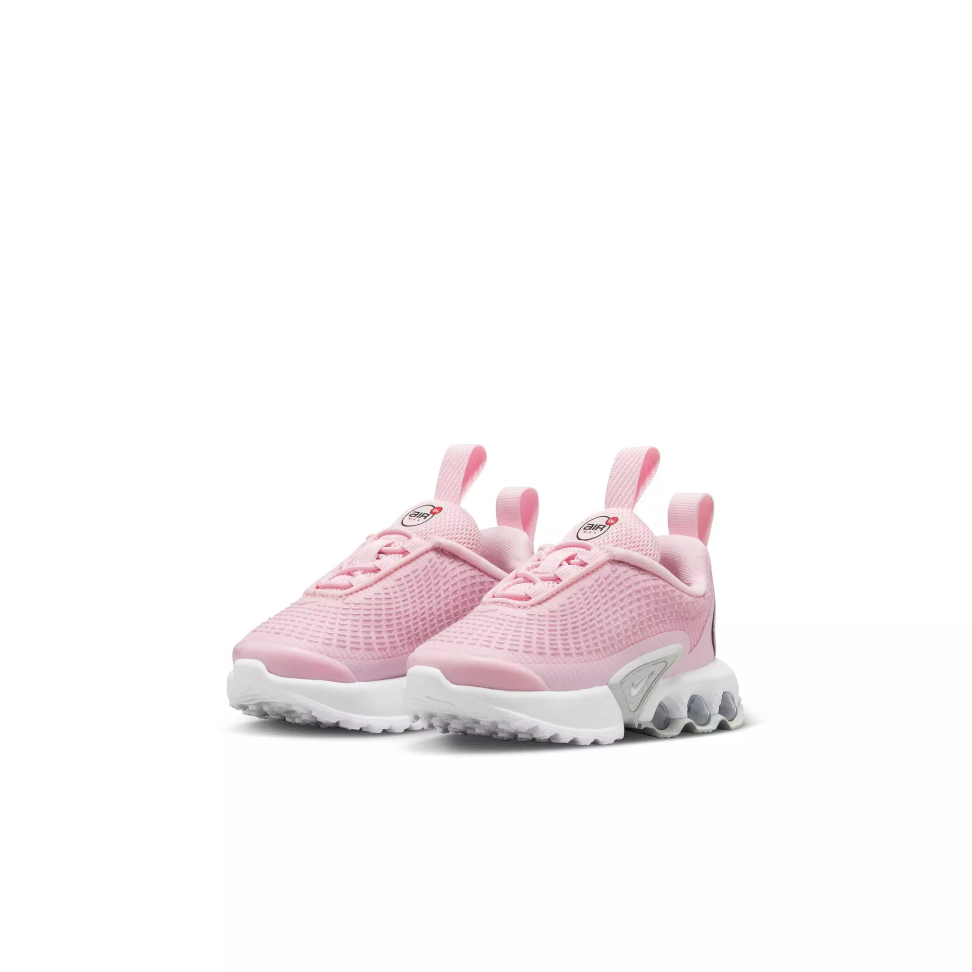 Nike Air Max Dn "Pink Foam/Metallic Silver/Pale Pink" Toddler Girls' Shoe - PINK/WHITE