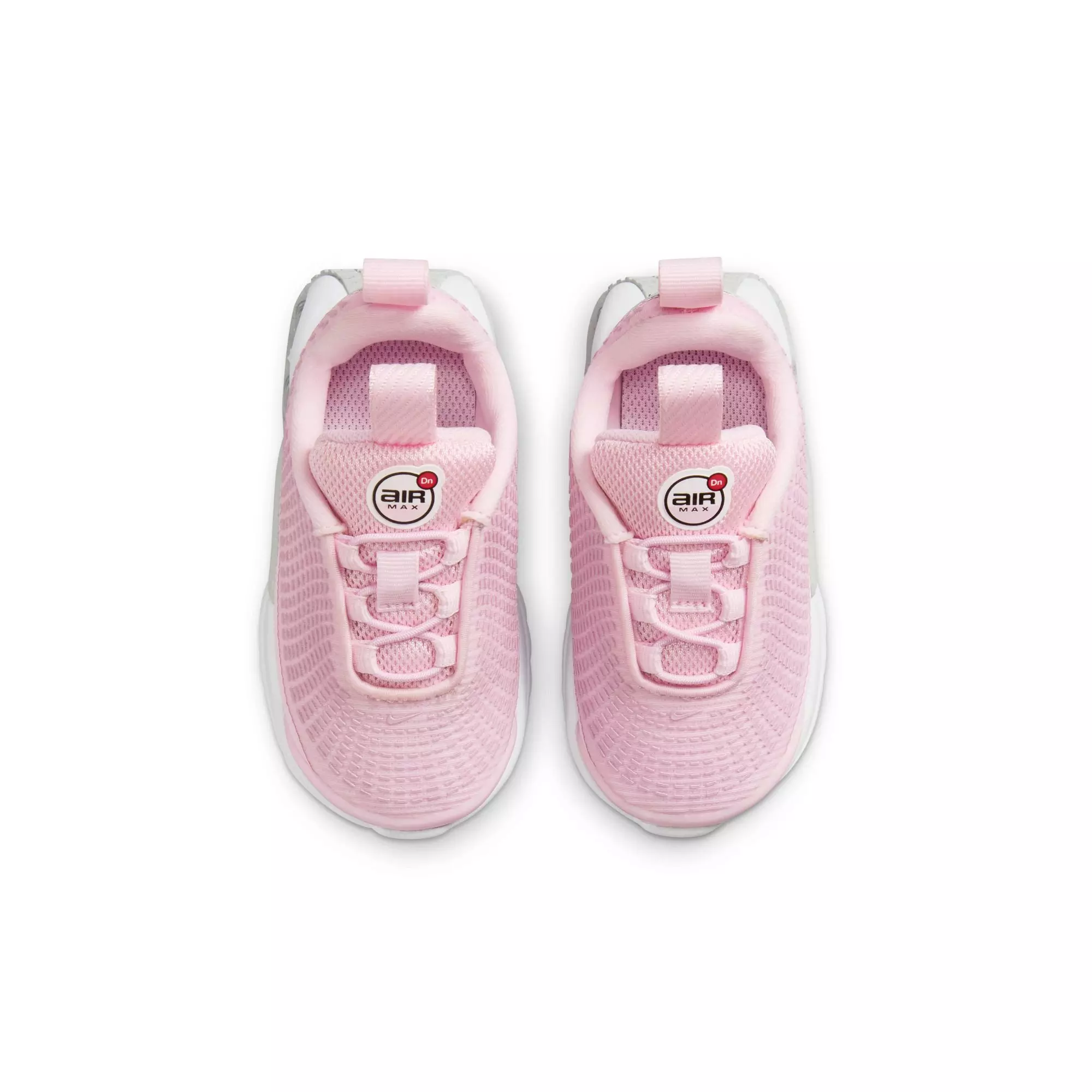 Nike Air Max Dn "Pink Foam/Metallic Silver/Pale Pink" Toddler Girls' Shoe - PINK/WHITE