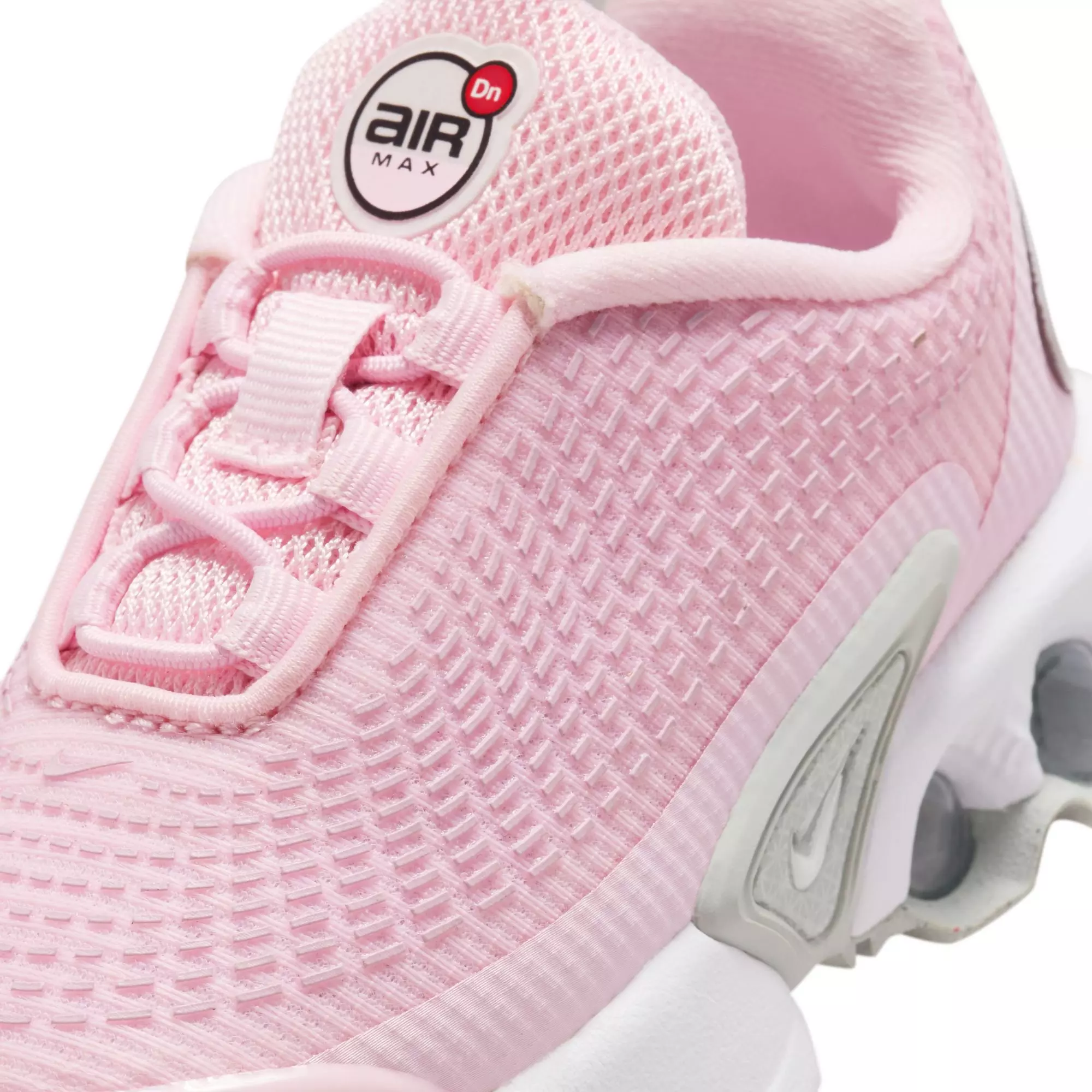 Nike Air Max Dn "Pink Foam/Metallic Silver/Pale Pink" Toddler Girls' Shoe - PINK/WHITE