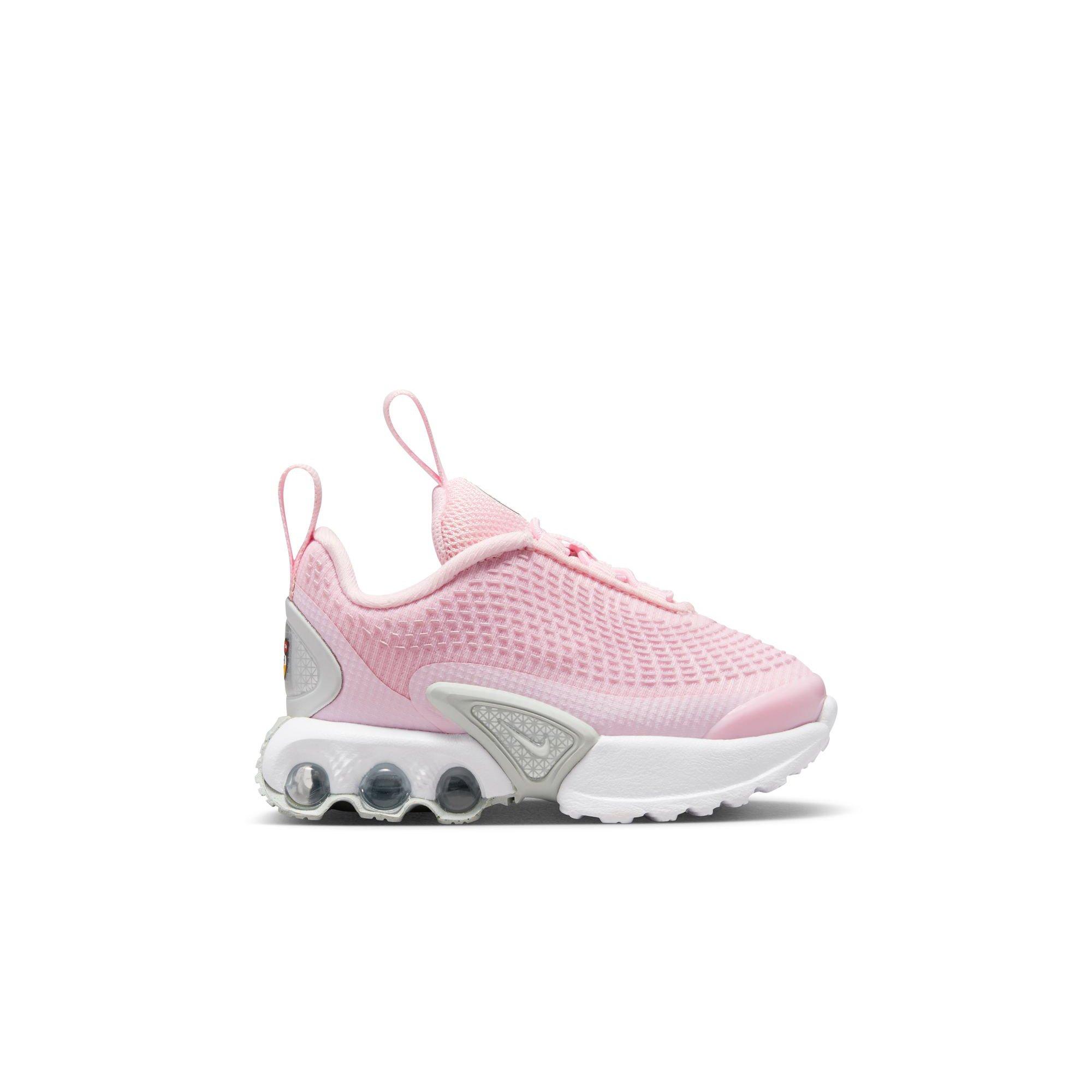 Nike Air Max Dn "Pink Foam/Metallic Silver/Pale Pink" Toddler Girls' Shoe - PINK/WHITE