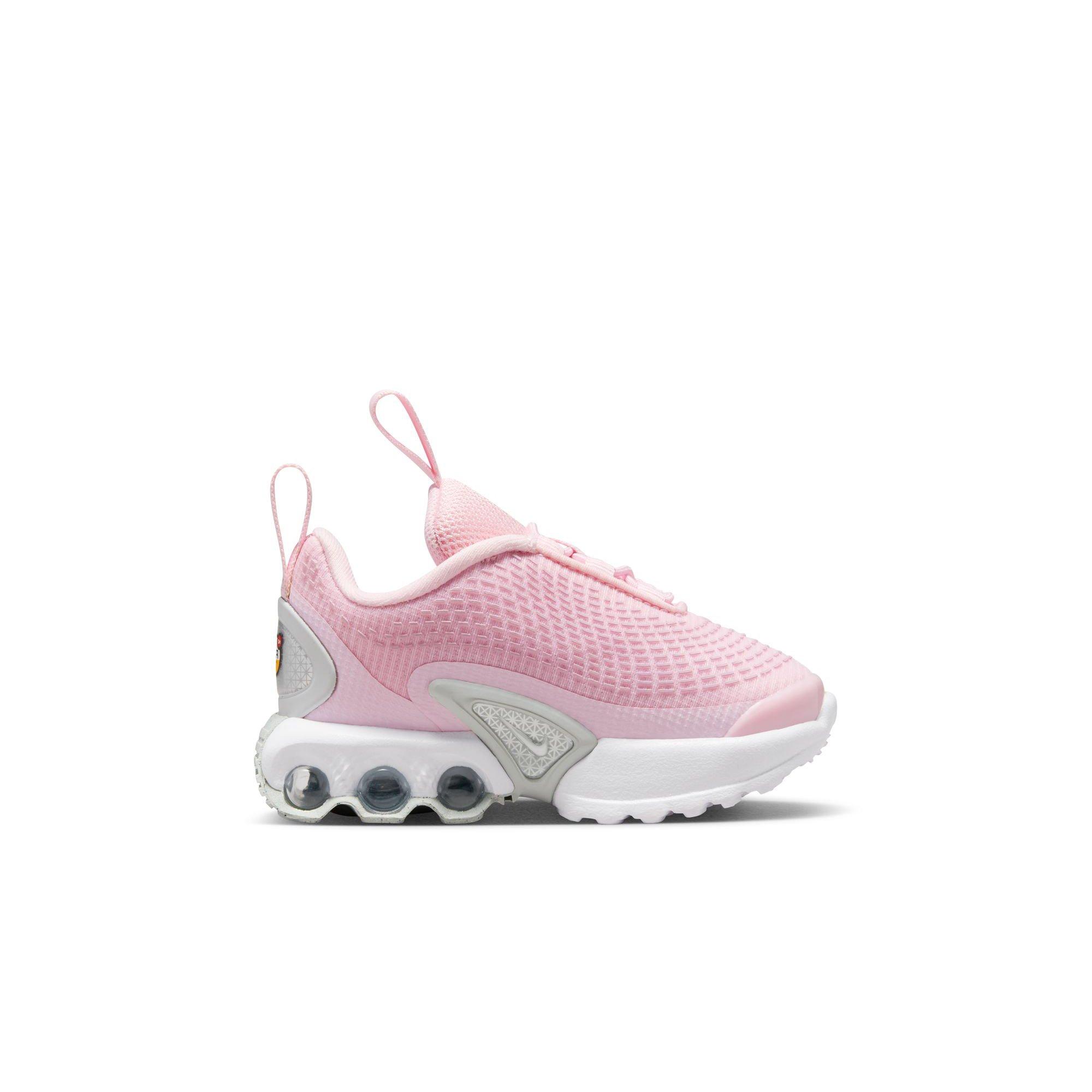 Nike Air Max Dn Toddler Girls' Pink Foam/Metallic Silver/Pale Pink Shoe