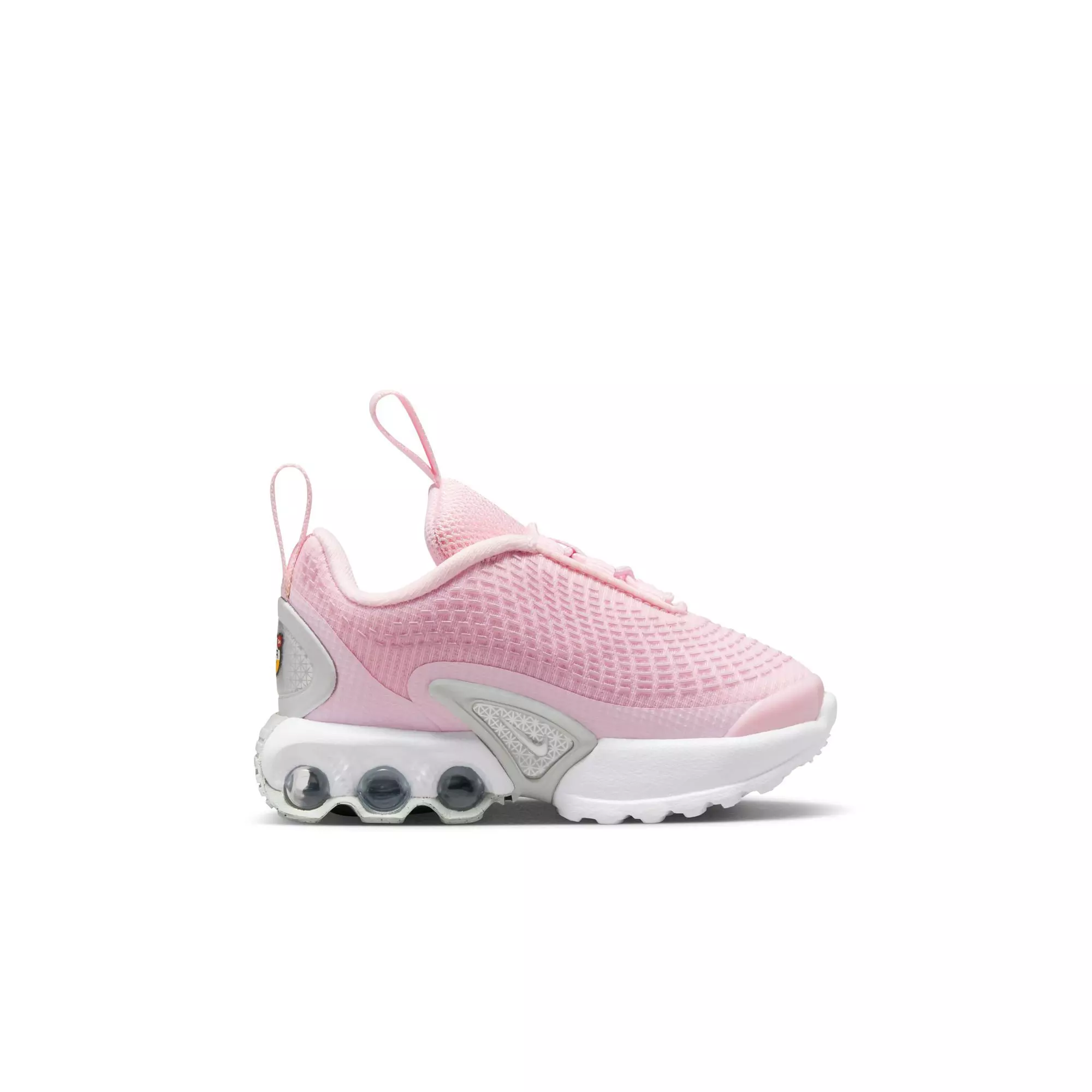 Nike Air Max Dn "Pink Foam/Metallic Silver/Pale Pink" Toddler Girls' Shoe - PINK/WHITE