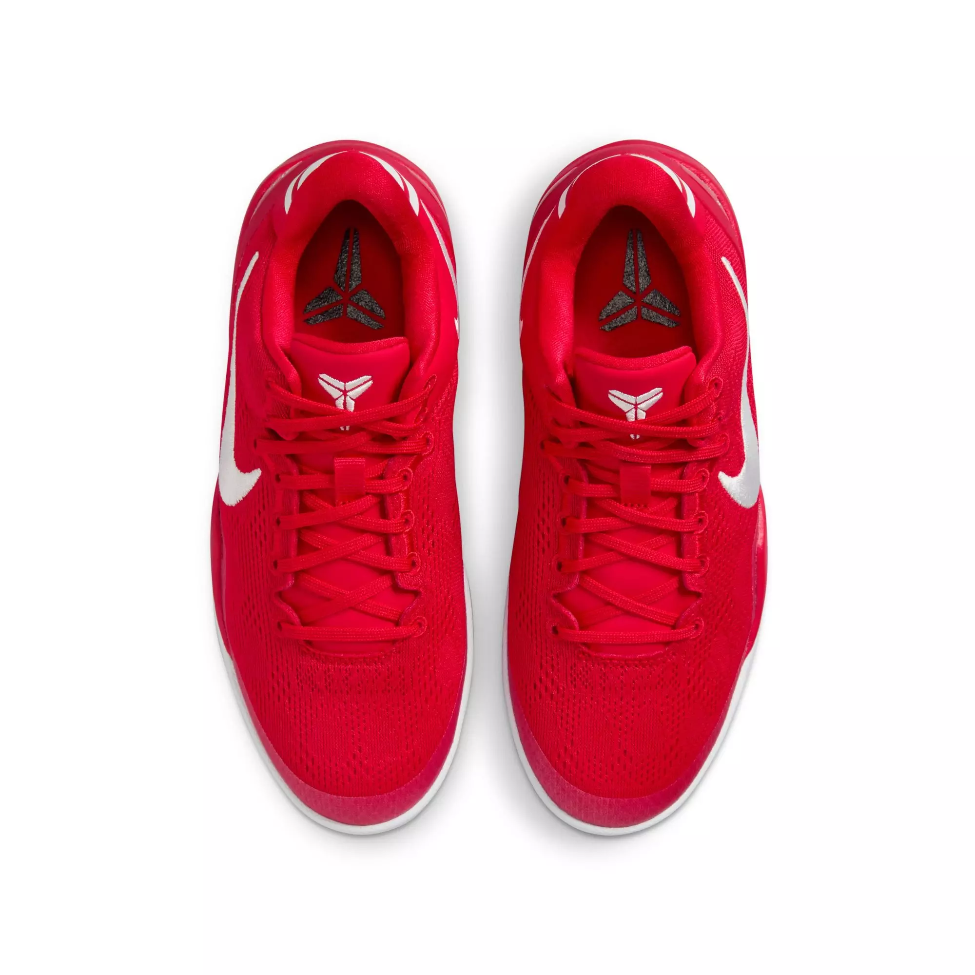 Nike Kobe 8 "University Red" Grade School Kids' Basketball Shoe - UNIVERSITY RED/WHITE