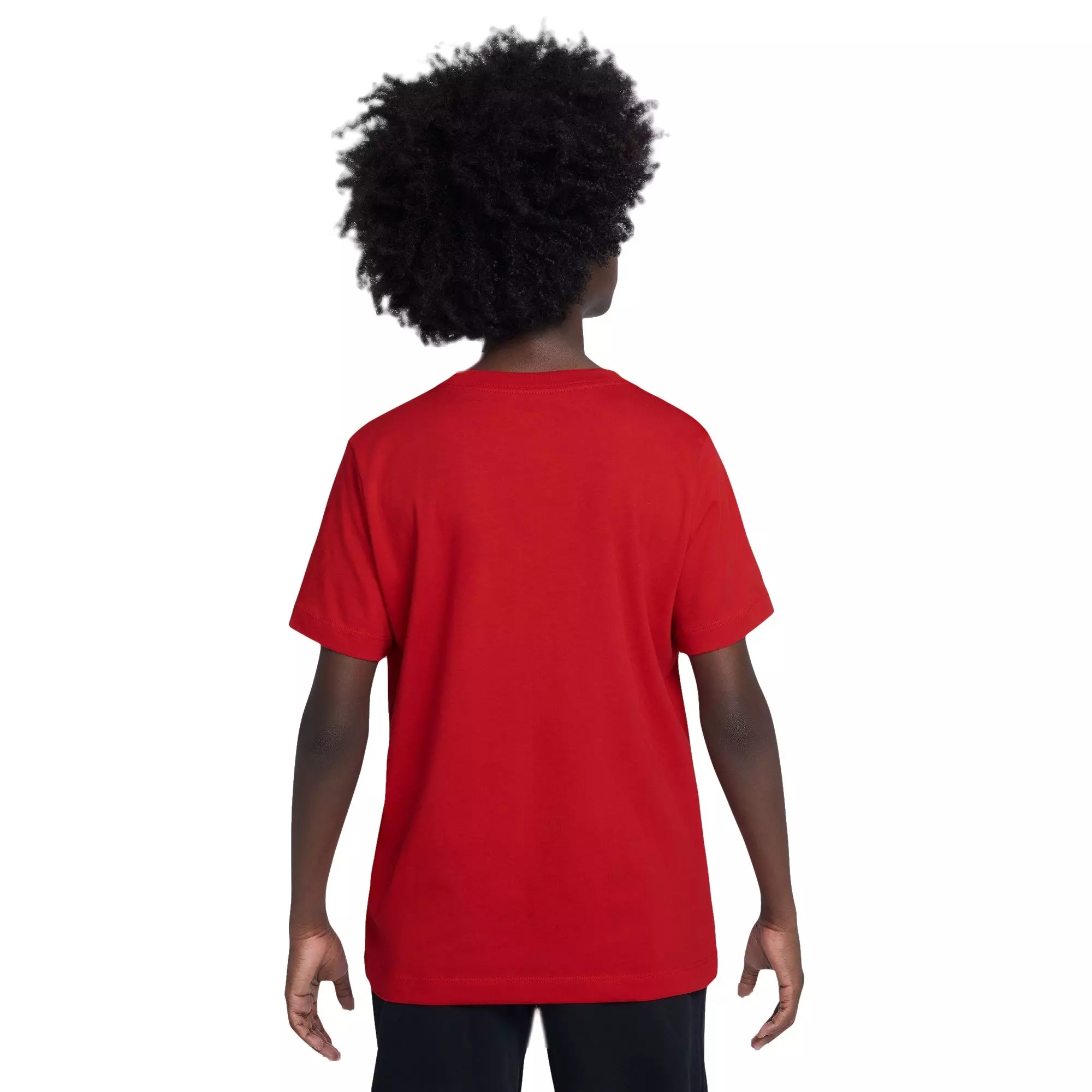 Nike Big Boys' Sportswear Photo Tee - RED