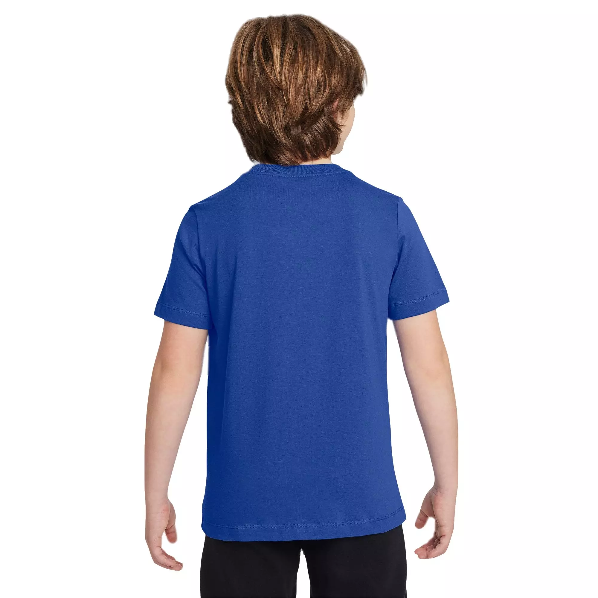 Nike Big Boys' Sportswear Futura Tee - Blue - ROYAL