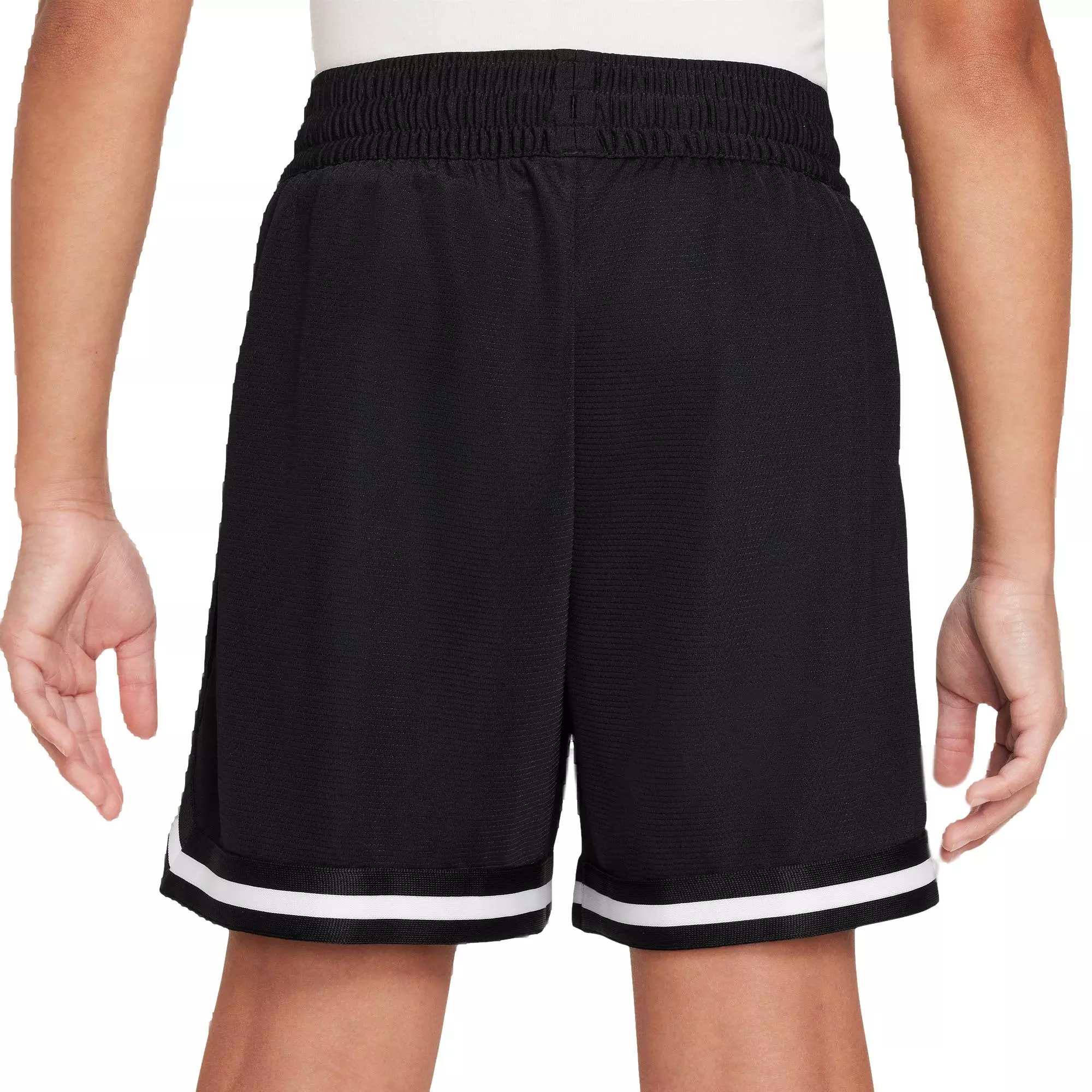 Nike Big Boys' DNA Basketball Shorts - BLACK/WHITE