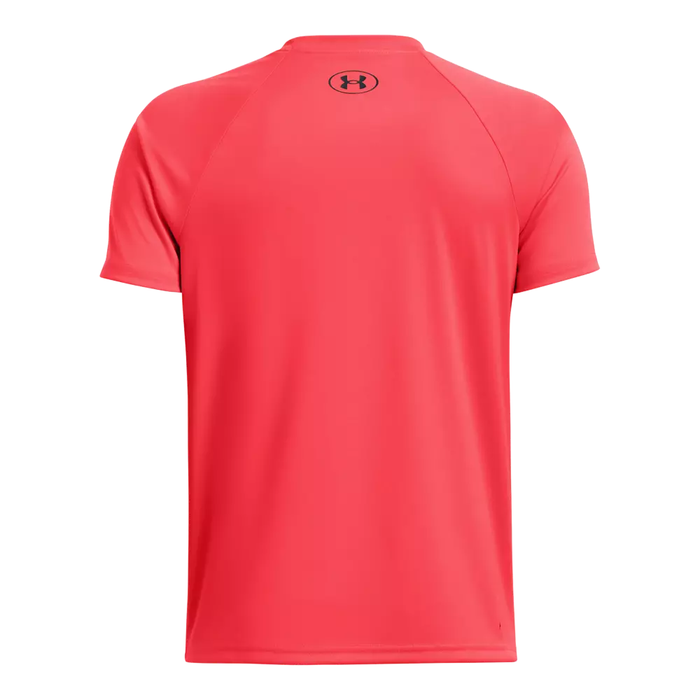 Under Armour Big Boys' Tech Hybrid Print Tee - RED