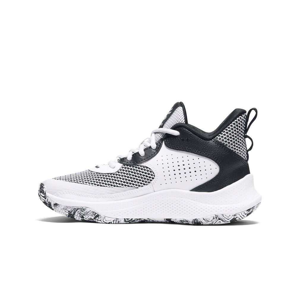 Under Armour Curry 3Z 24 Grade School Boys' "White/Black" Basketball Shoe