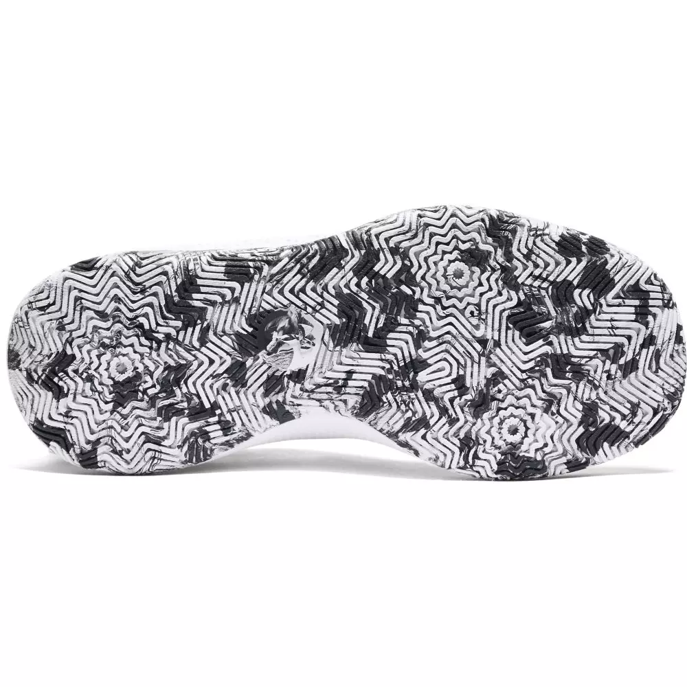 Under Armour Curry 3Z 24 "White/Black" Grade School Boys' Basketball Shoe - WHITE/BLACK/GREY