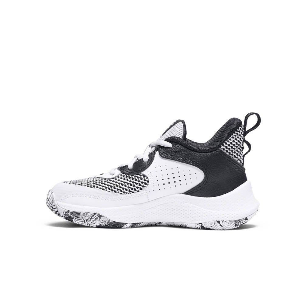 Under Armour Curry 3Z Preschool Boys' "White/Black/Grey" Basketball Shoe