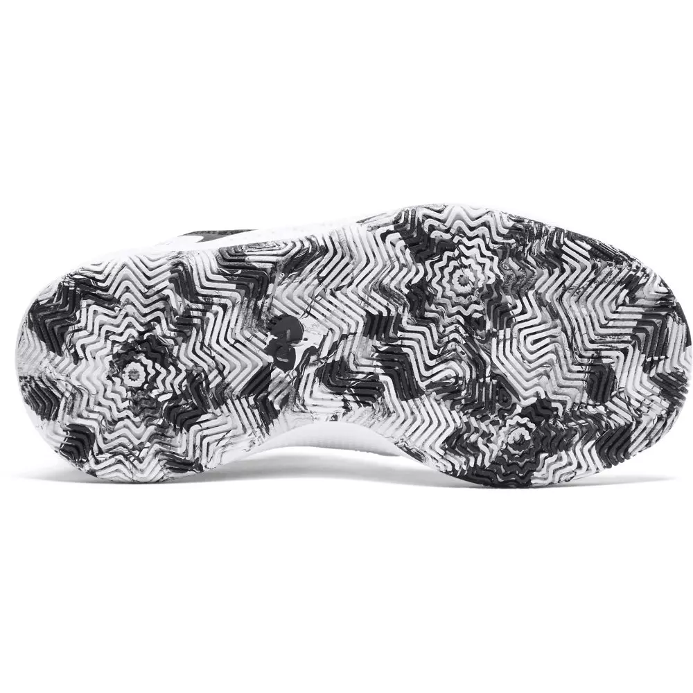 Under Armour Curry 3Z "White/Black/Grey" Preschool Boys' Basketball Shoe - WHITE/BLACK/GREY