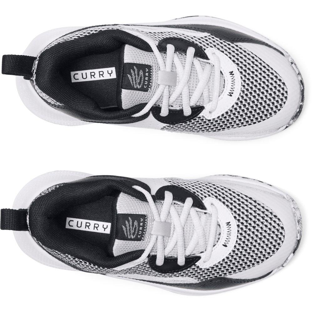 Under Armour Curry 3Z Preschool Boys' "White/Black/Grey" Basketball Shoe