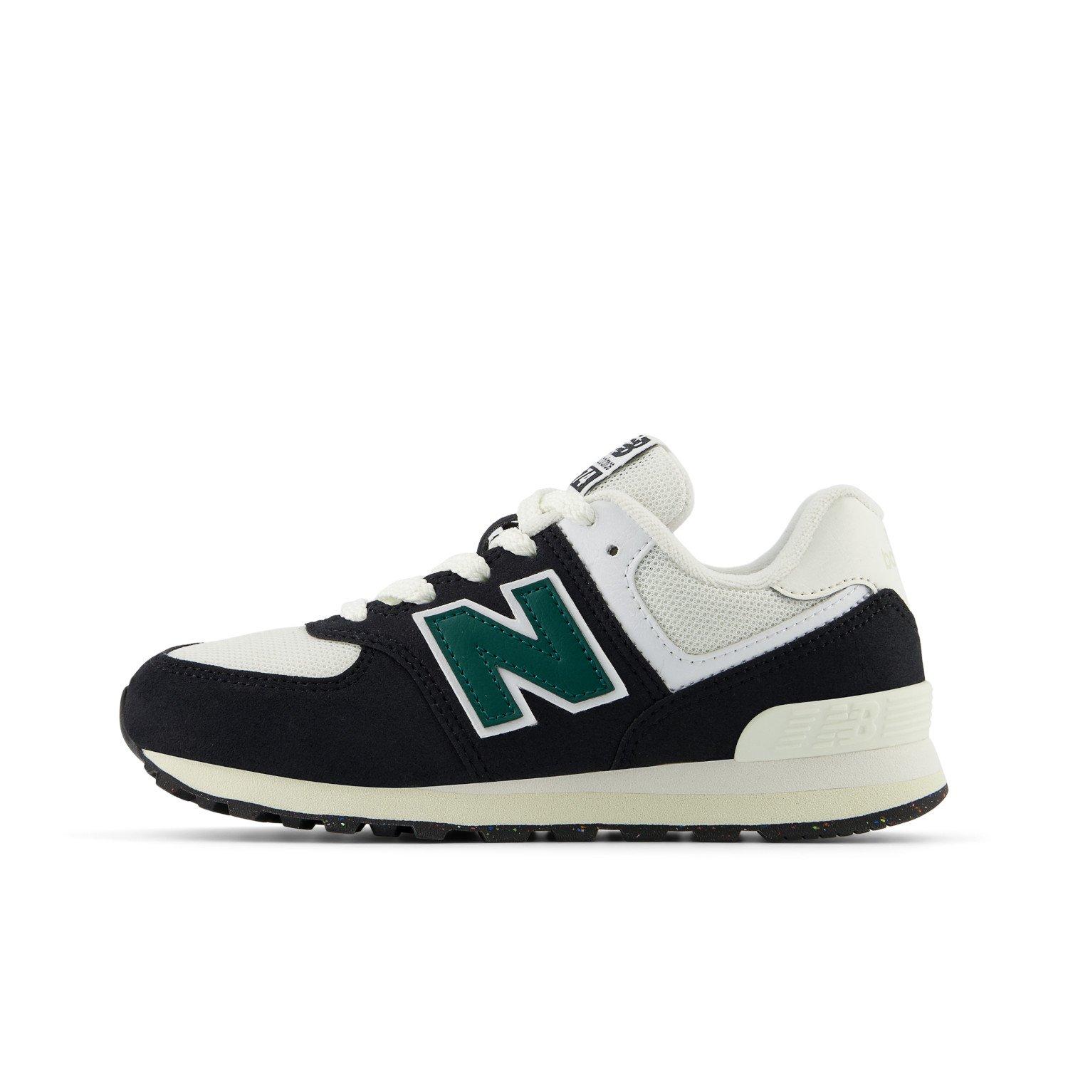 New Balance 574 Preschool Boys' "​Black/Green" Shoe