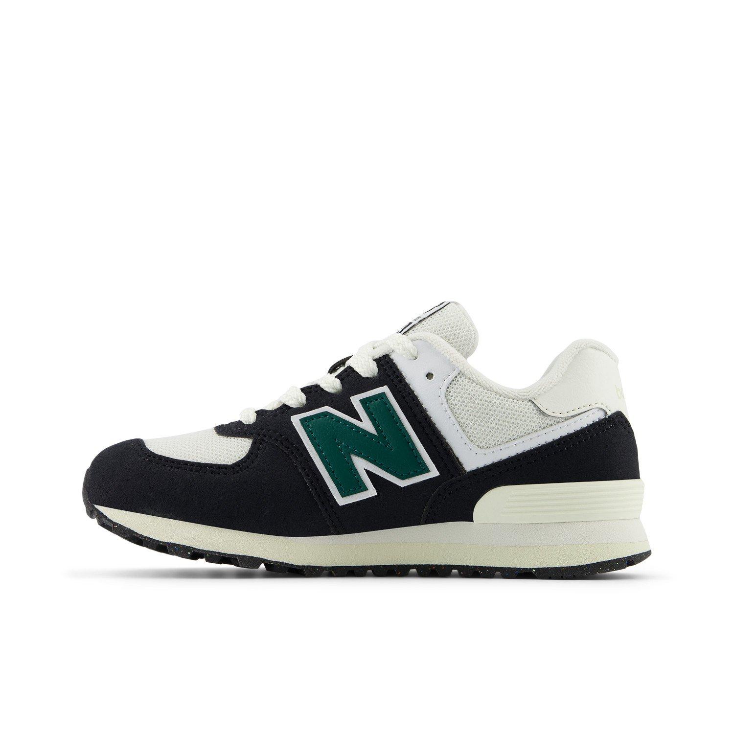 New Balance 574 Preschool Boys' "​Black/Green" Shoe