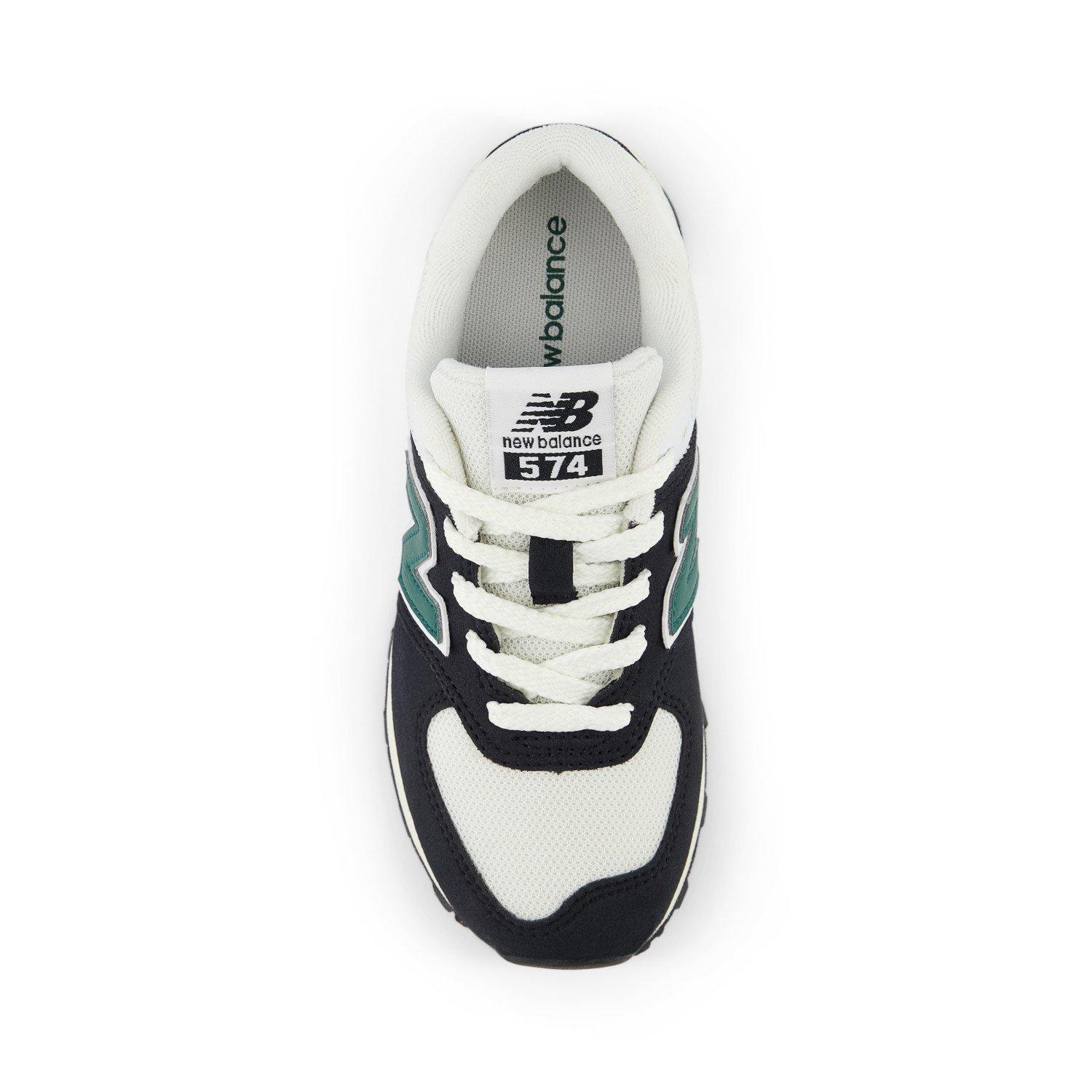 New Balance 574 Preschool Boys' "​Black/Green" Shoe