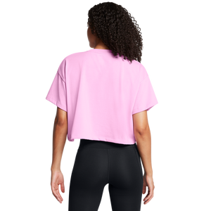 Under Armour Women's Varsity Mix Heavyweight Crop Tee
