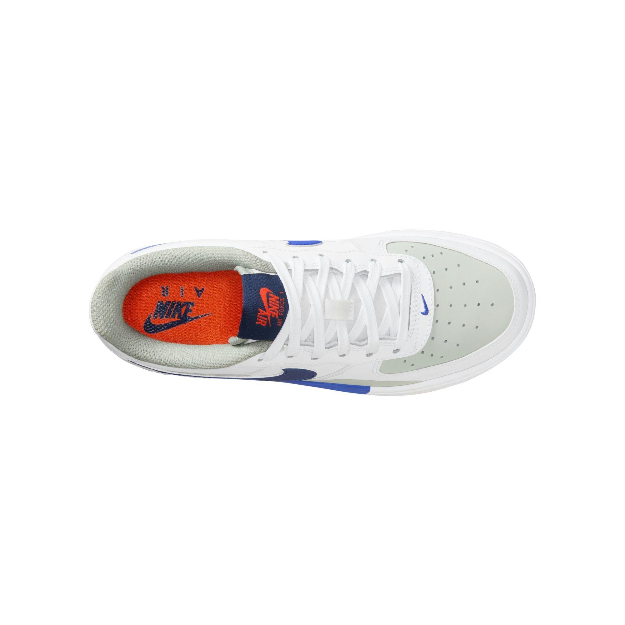 Nike Air Force 1 LV8 "Your Move" Grade School Kids' Shoe - LIGHT SILVER/MIDNIGHT NAVY/WHITE Thumbnail View 4