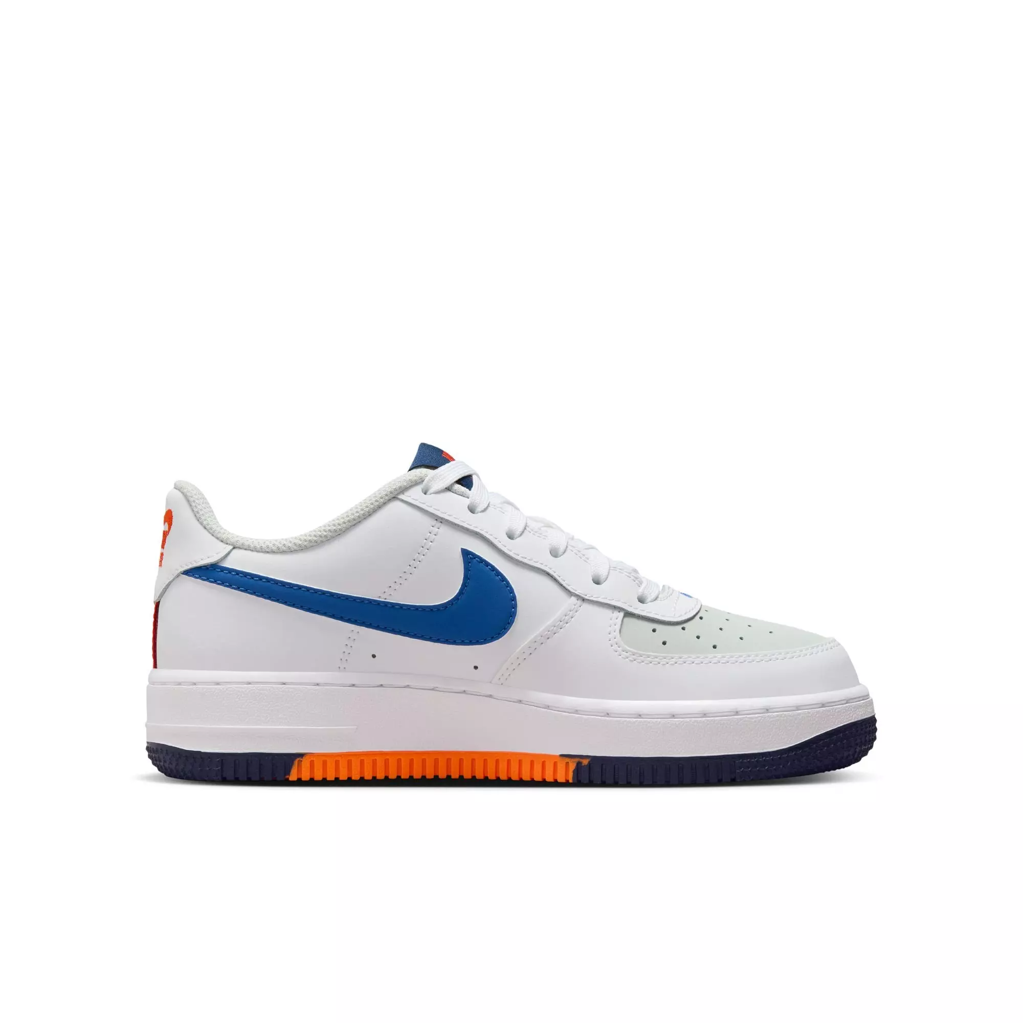 Nike Air Force 1 LV8 "Your Move" Grade School Kids' Shoe - LIGHT SILVER/MIDNIGHT NAVY/WHITE