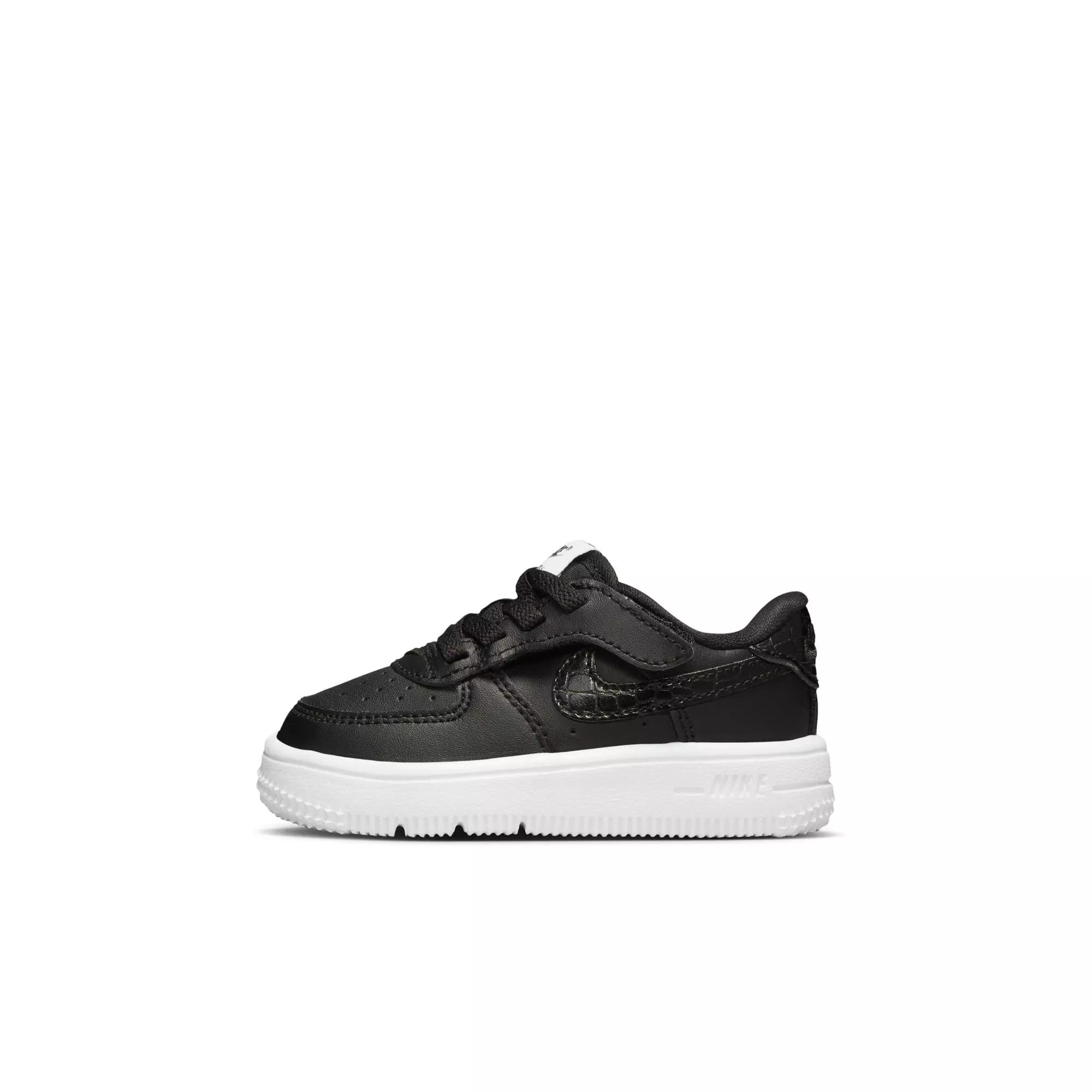 Nike Air Force 1 Low EasyOn "Black/White" Toddler Kids' Shoe - BLACK