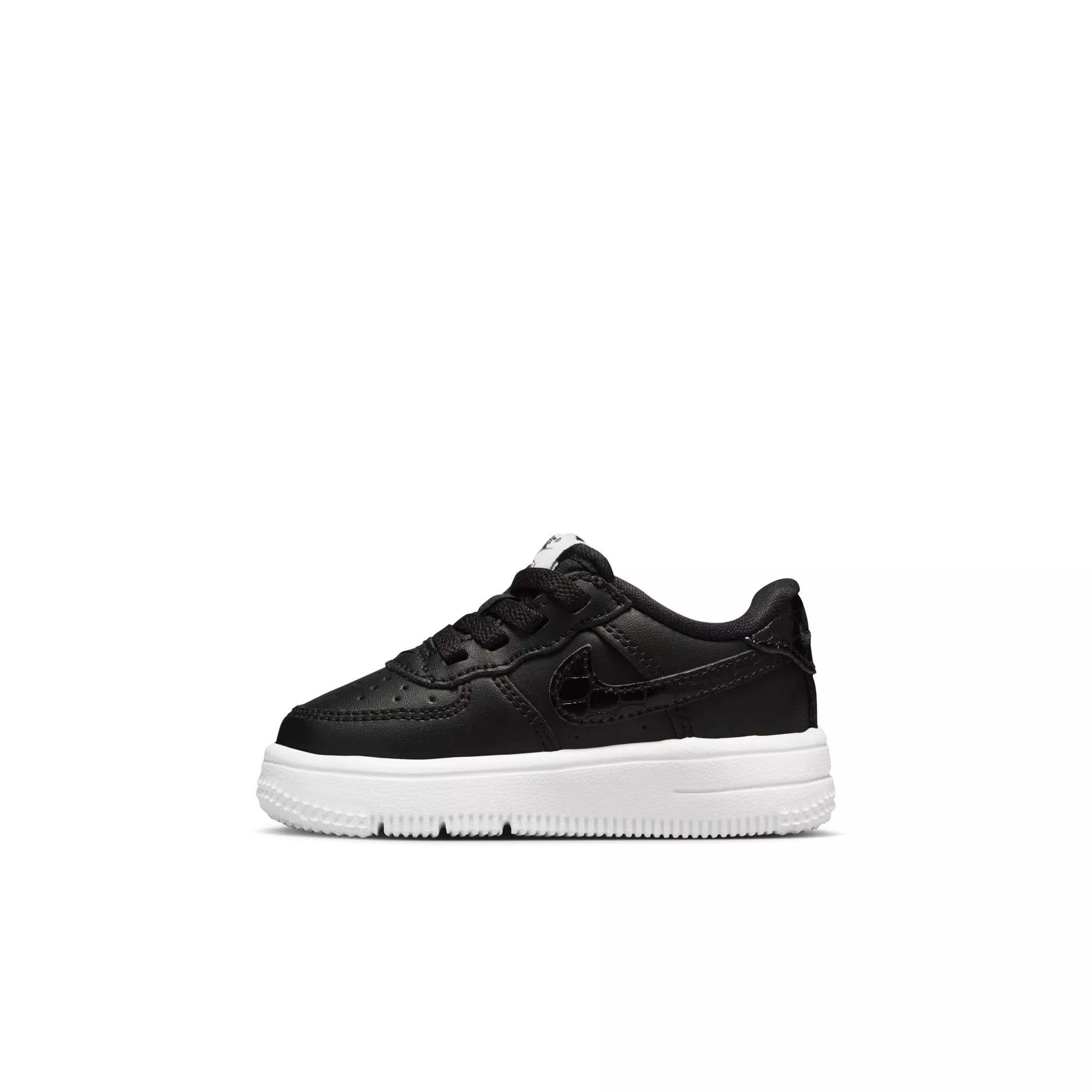 Nike Air Force 1 Low EasyOn "Black/White" Toddler Kids' Shoe - BLACK